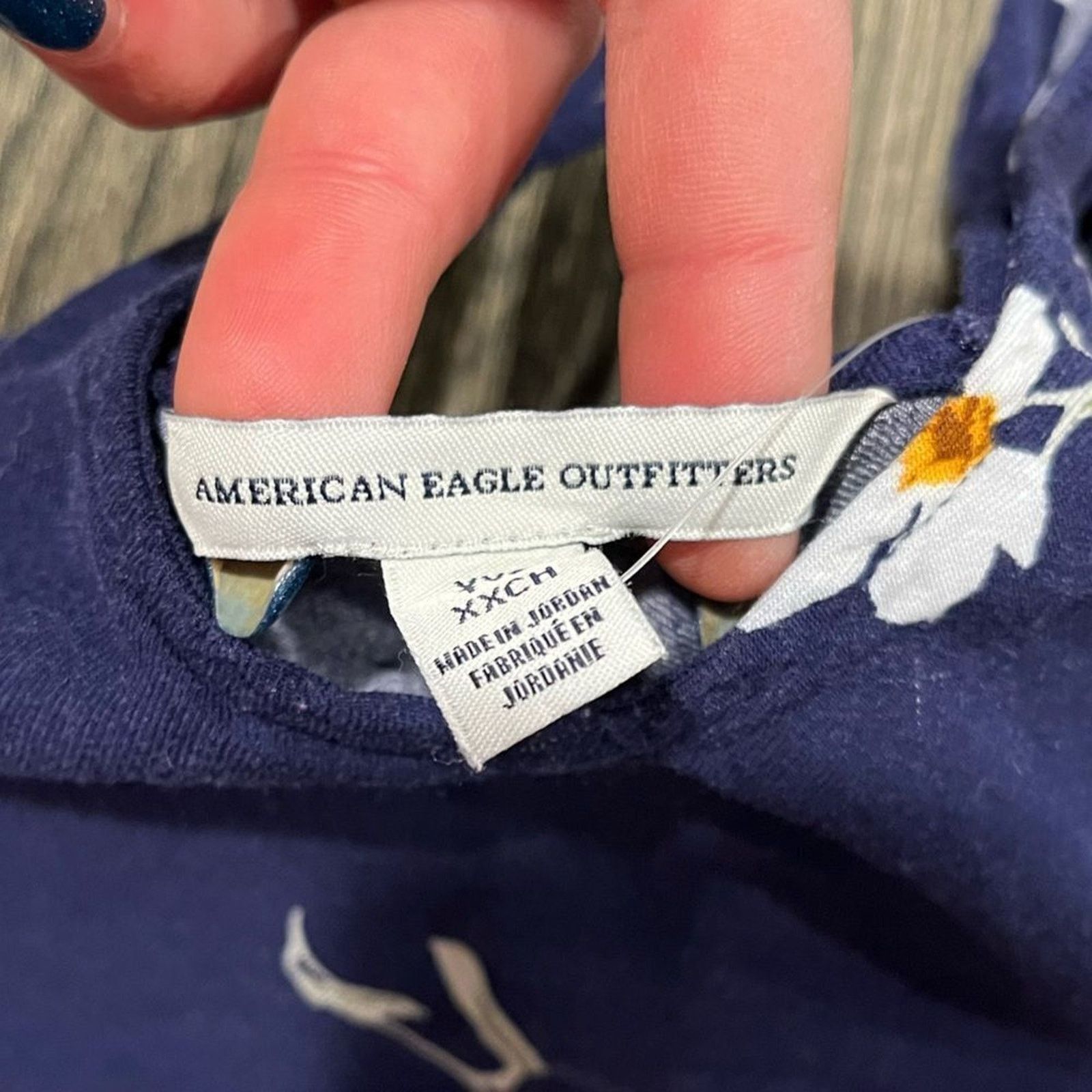 American Eagle Outfitters American Eagle Strappy Back Shift Dress Floral Scoop NeckXXS Size XXS / US 00 / IT 34 - 3 Thumbnail