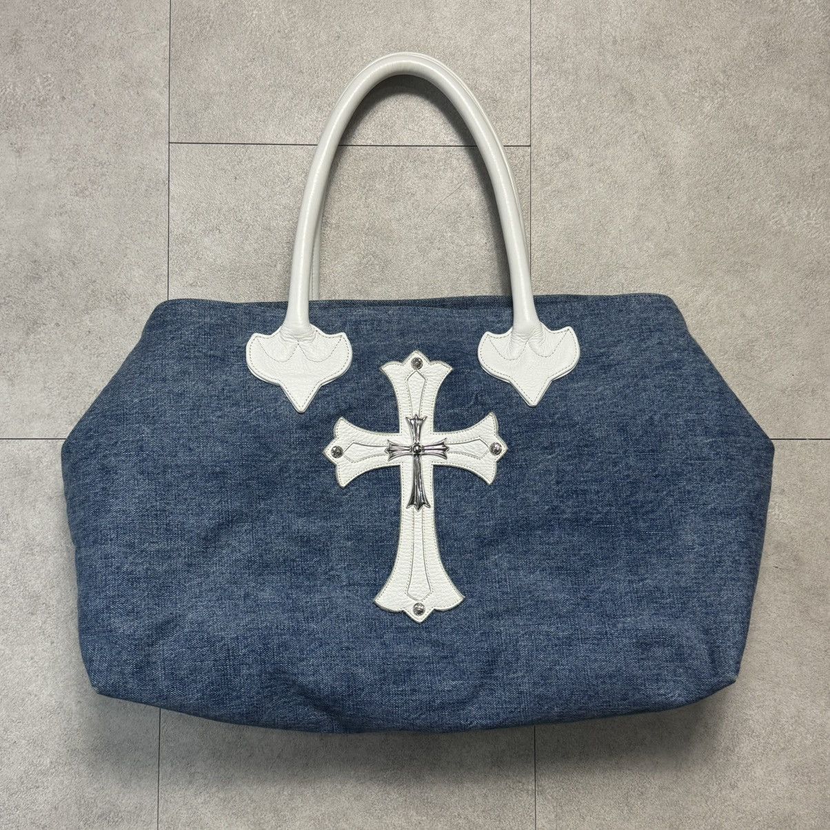 Chrome Hearts Chrome hearts indigo denim Cross Tote Size ONE SIZE - 1 Thumbnail