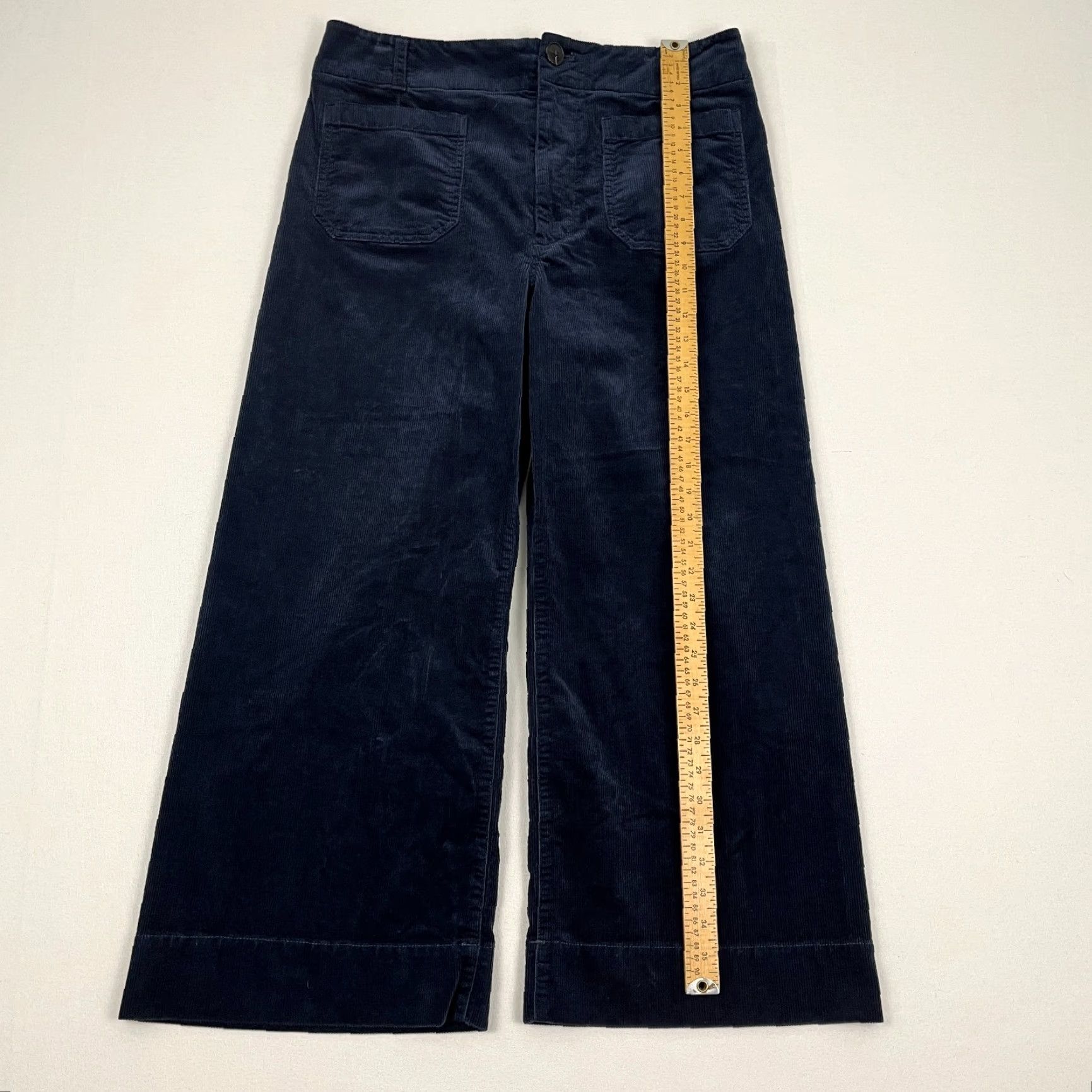 Maeve Anthropologie The Colette Pants Wide-Leg Cotton Corduroy  display picture 1