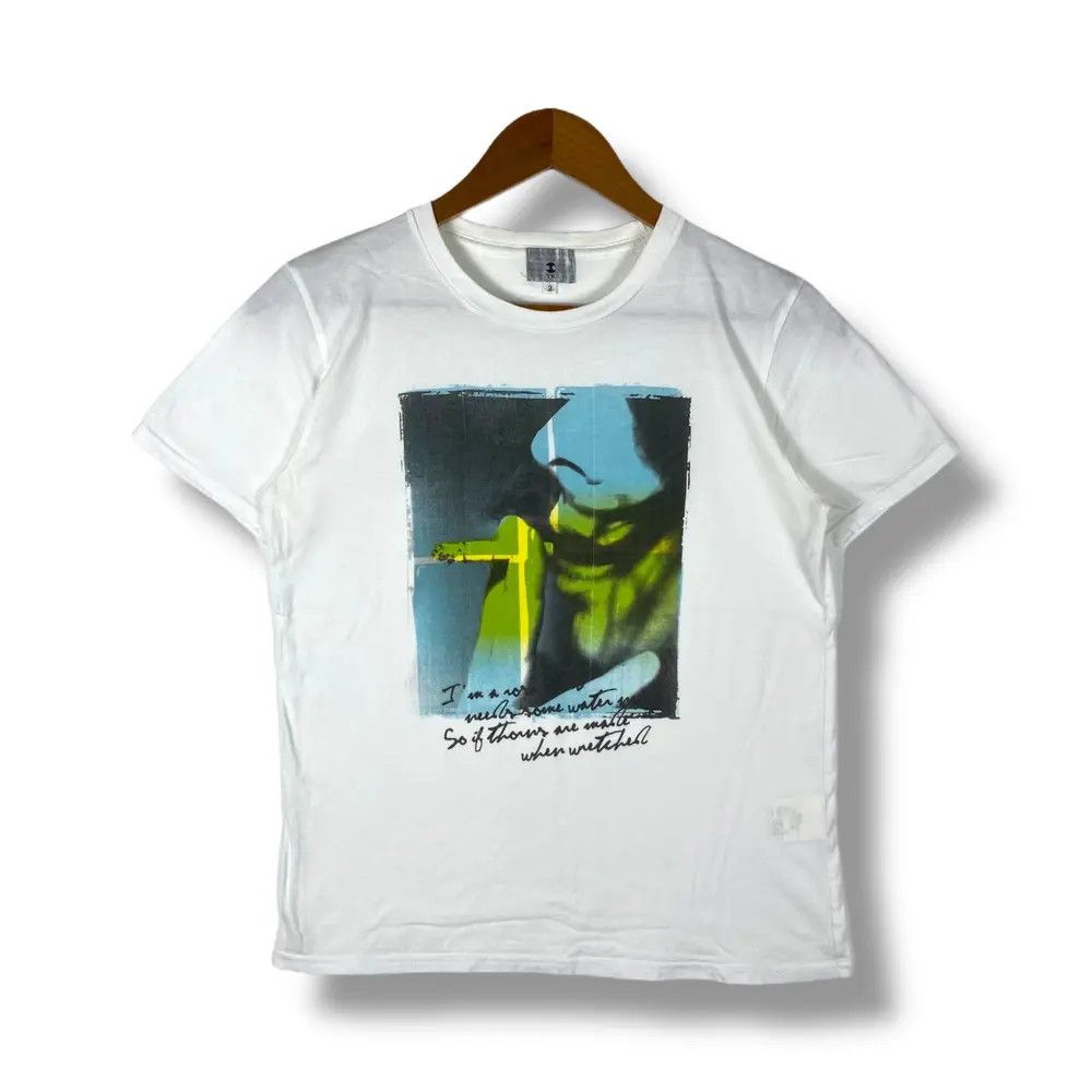 Takeo Kikuchi TAKEO KIKUCHI Smoking Poem Graphic Tee Shirt Size 2 Size US M / EU 48-50 / 2 - 1 Thumbnail