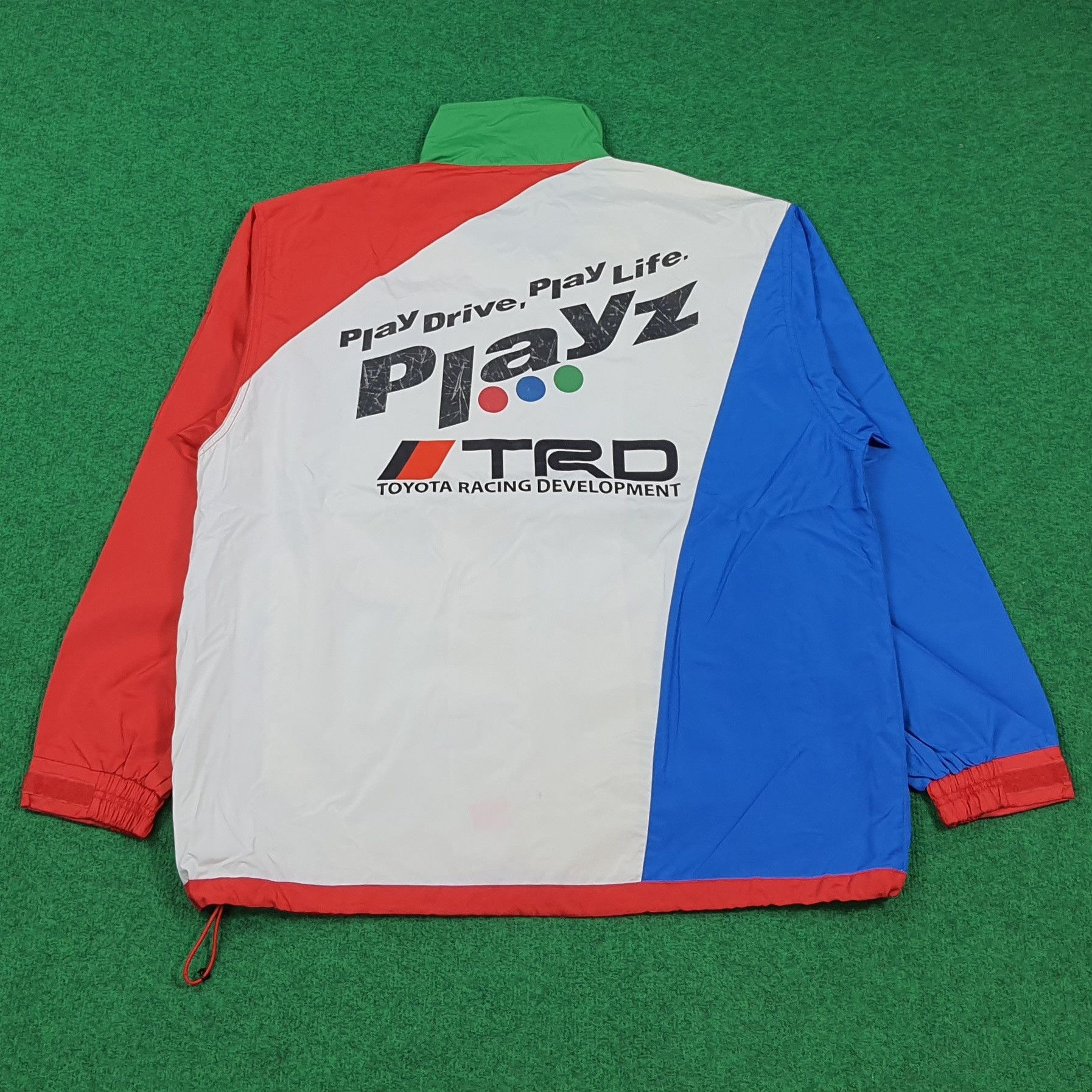 Japanese Brand Vintage Toyota TRD Playz Racing Custom Windbreaker C308N18 Size US L / EU 52-54 / 3 - 1 Thumbnail