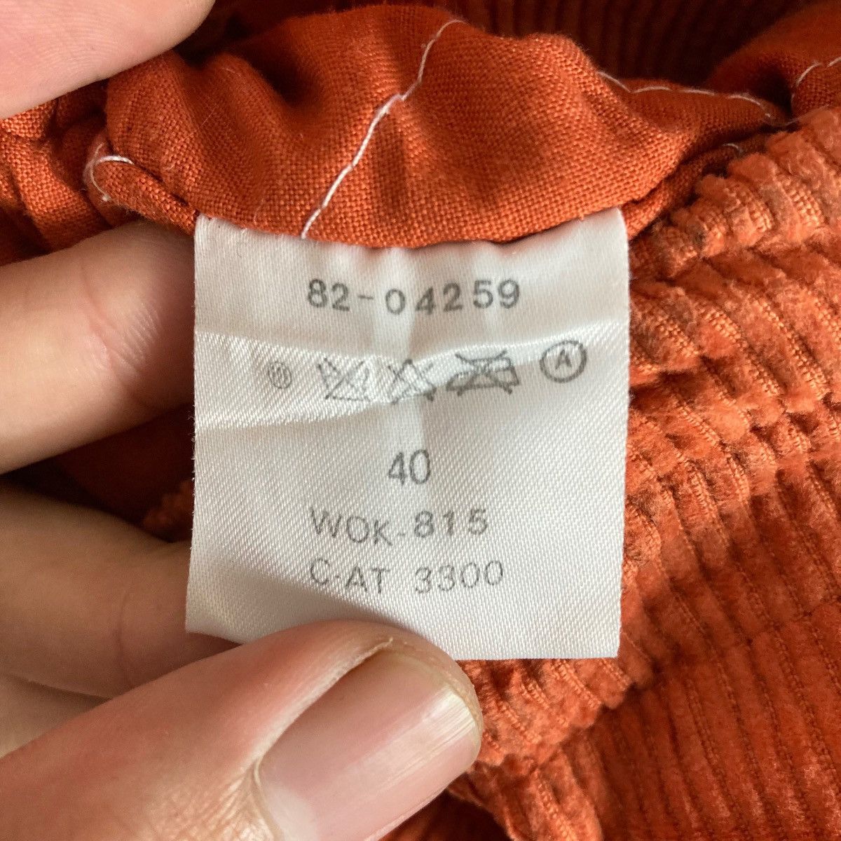 Other Vintage Union Made Burgh Scott Genuine Flat Button Corduroy Size US XL / EU 56 / 4 - 7 Thumbnail