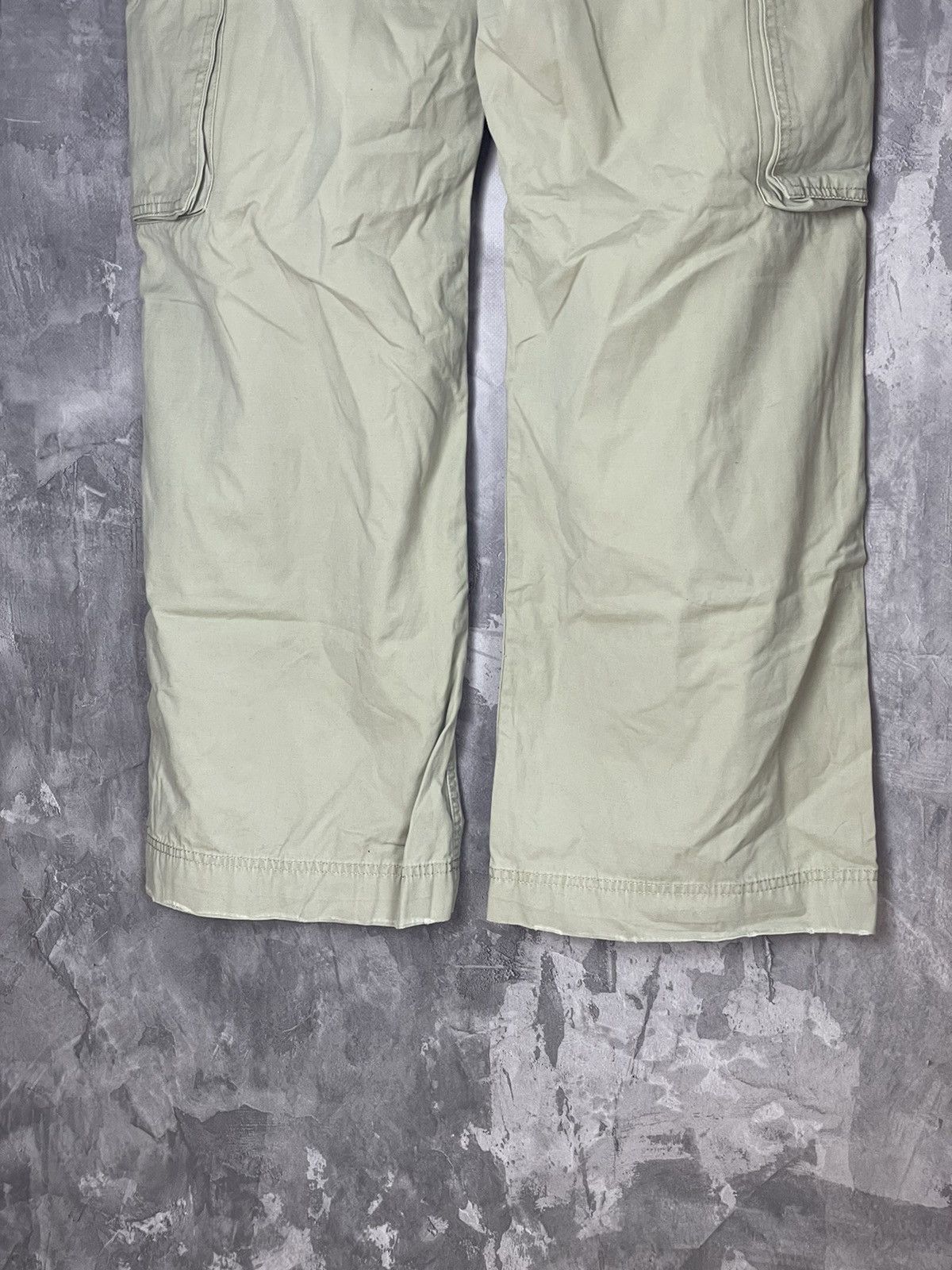 Alpha Industries × Japanese Brand Vintage Alpha Industries japanese cargo zip denim pants Size 34" / US 12 / IT 48 - 12 Thumbnail