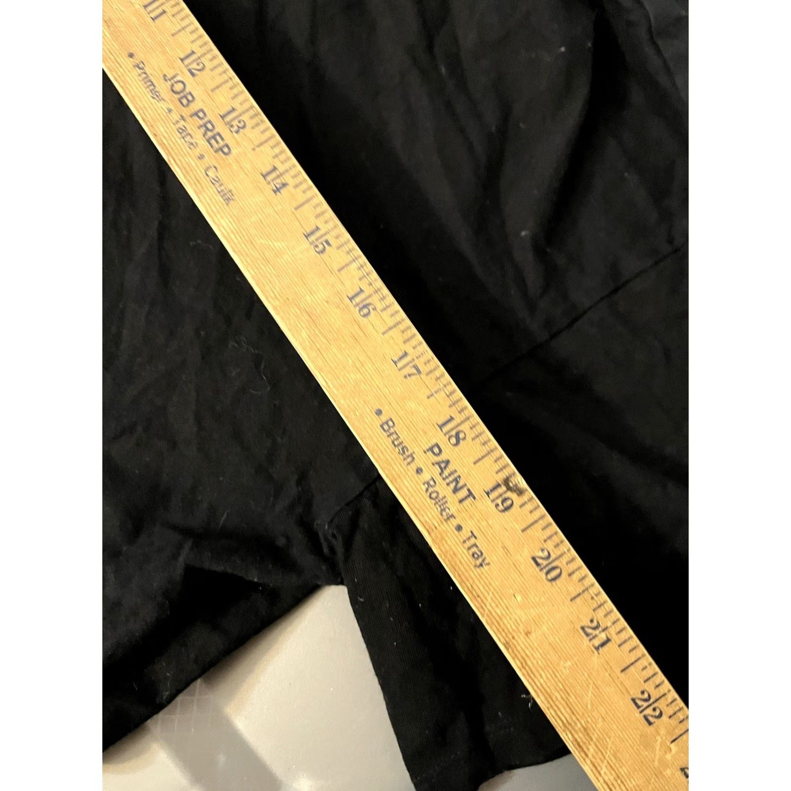 H&M H&M Divided T-Shirt Women’s Medium Black Solid Cropped Basic Shirt Womens M Black Divided Size M / US 6-8 / IT 42-44 - 6 Thumbnail