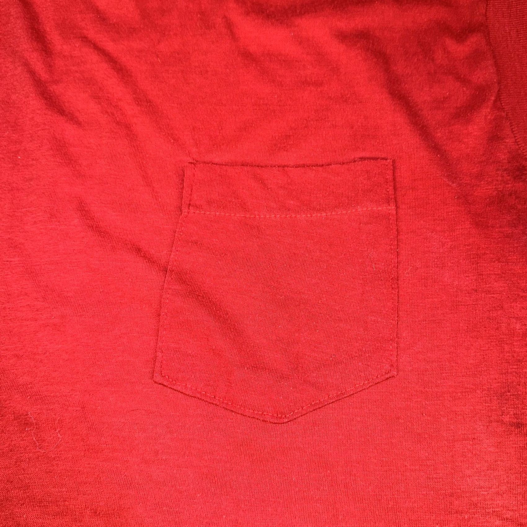 McGregor Vintage Mcgregor 80’s Blank Muscle Tee Sleeveless Pocket Tee Red T-Shirt XL Men Sleeveless Pocket 80s Mens Red Size US XL / EU 56 / 4 - 2 Thumbnail