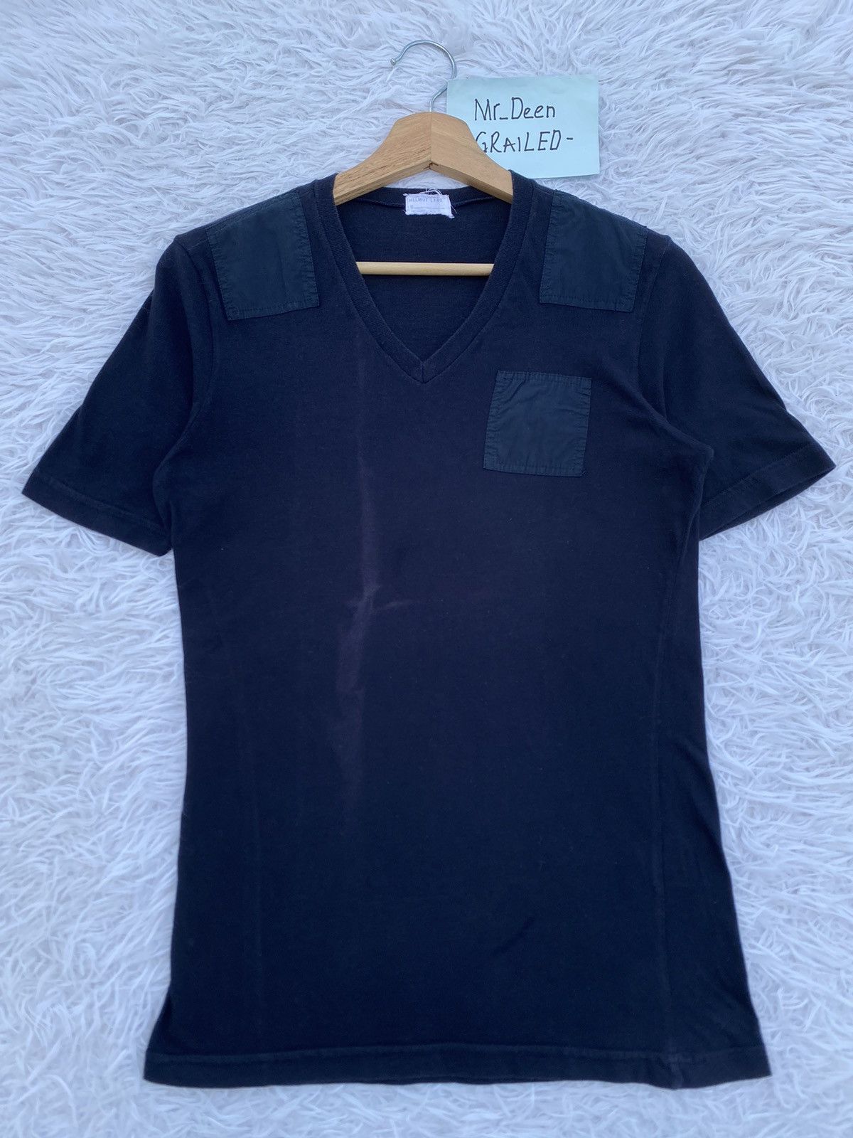 Helmut Lang Rare Vintage Helmut Lang Produce 1998 Pocket Tshirt Size US XS / EU 42 / 0 - 1 Thumbnail