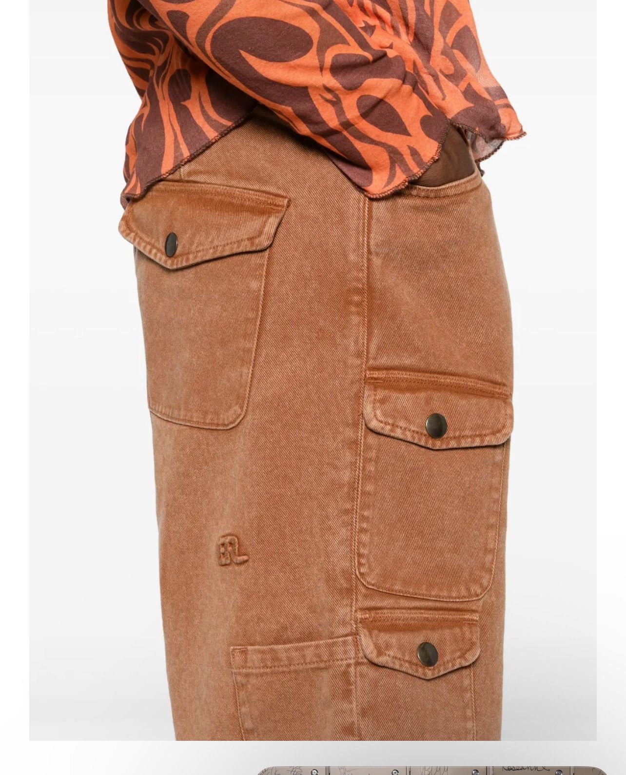 ERL NEW ERL Cargo 7 Pocket Shorts Size US 33 - 3 Thumbnail