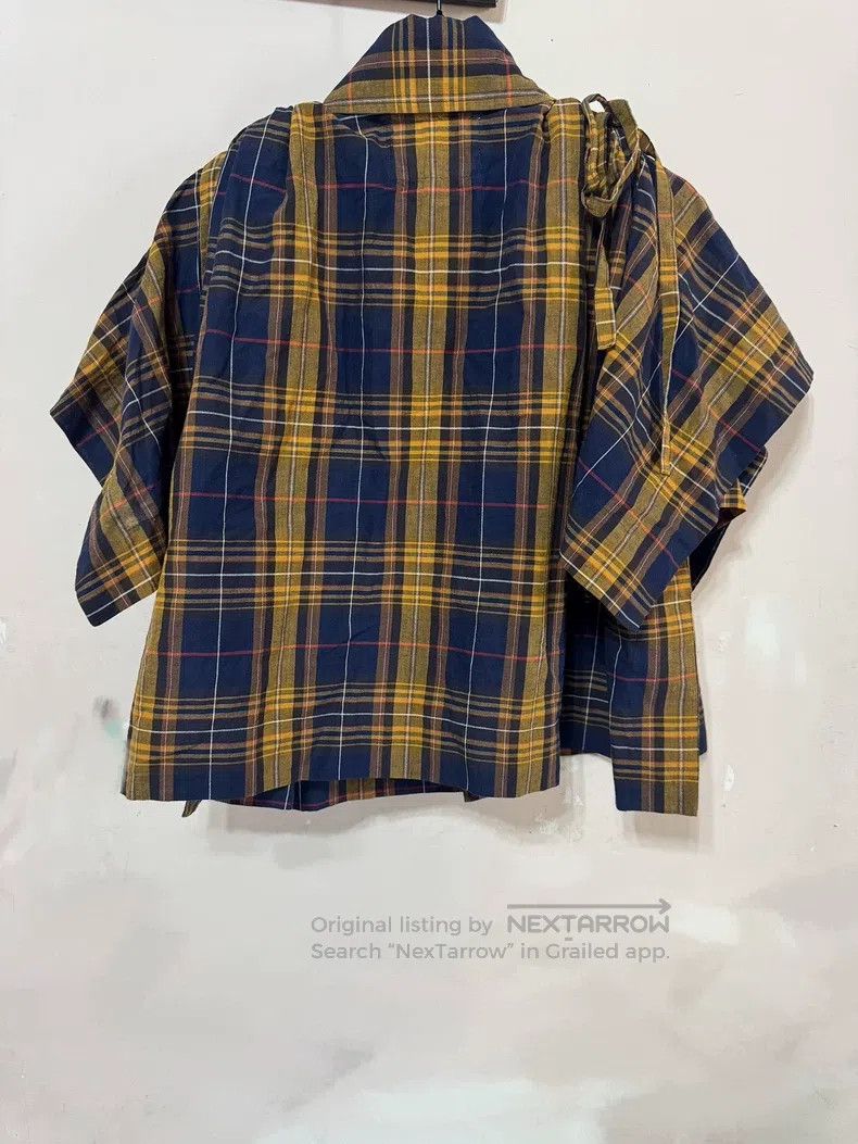 Vivienne Westwood Vivienne Westwood Plaid Batwing Sleeve Cloak Shirt Size XS / US 0-2 / IT 36-38 - 2 Thumbnail