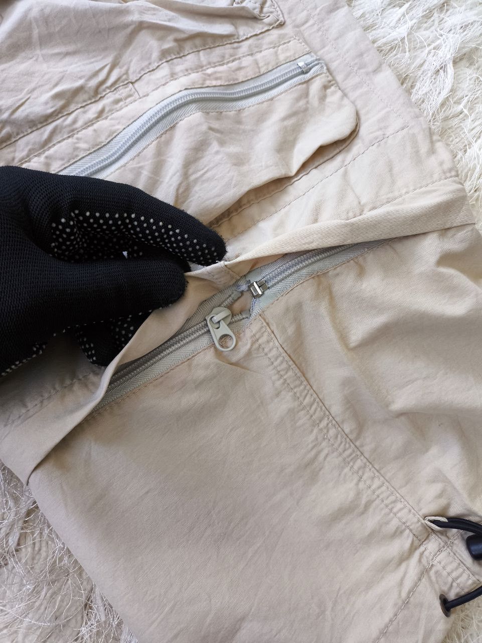 Converse CONVERSE 3/4 Multipocket Cargo Quarter Pants (2 in 1) Size US 26 / EU 42 - 8 Thumbnail