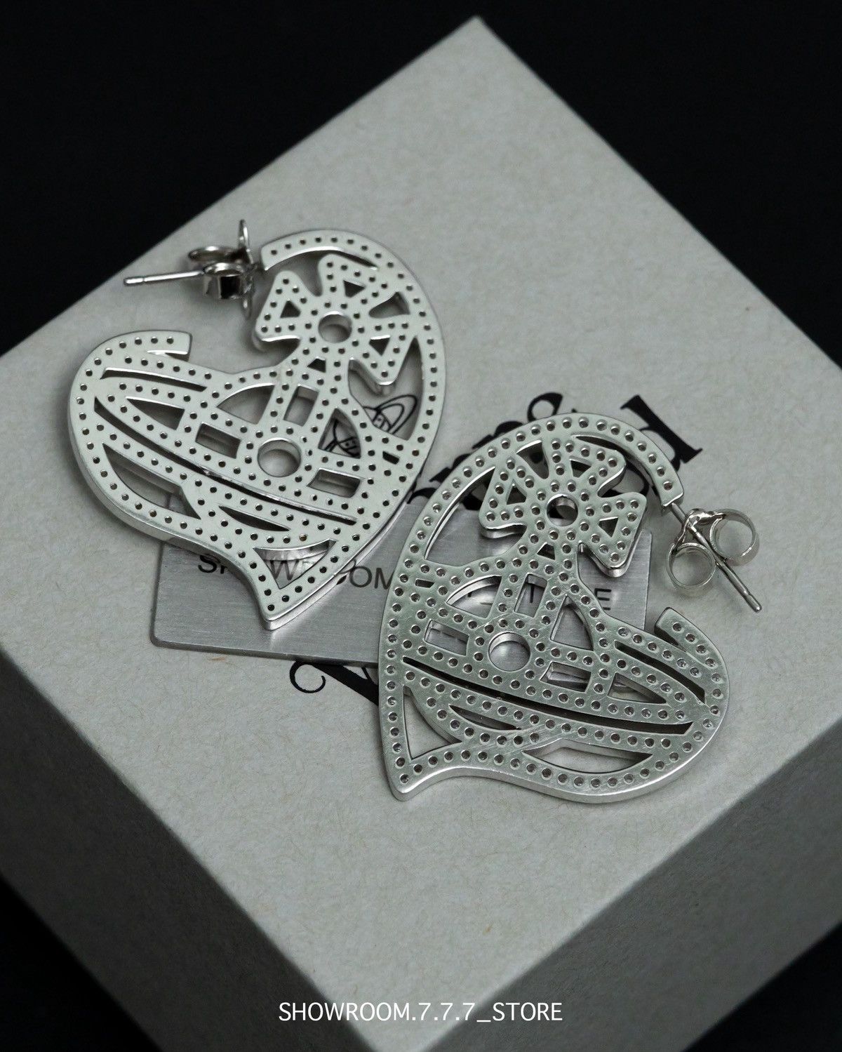 Vivienne Westwood Vivienne Westwood Giuseppa Orb Large Earrings Size ONE SIZE - 3 Thumbnail