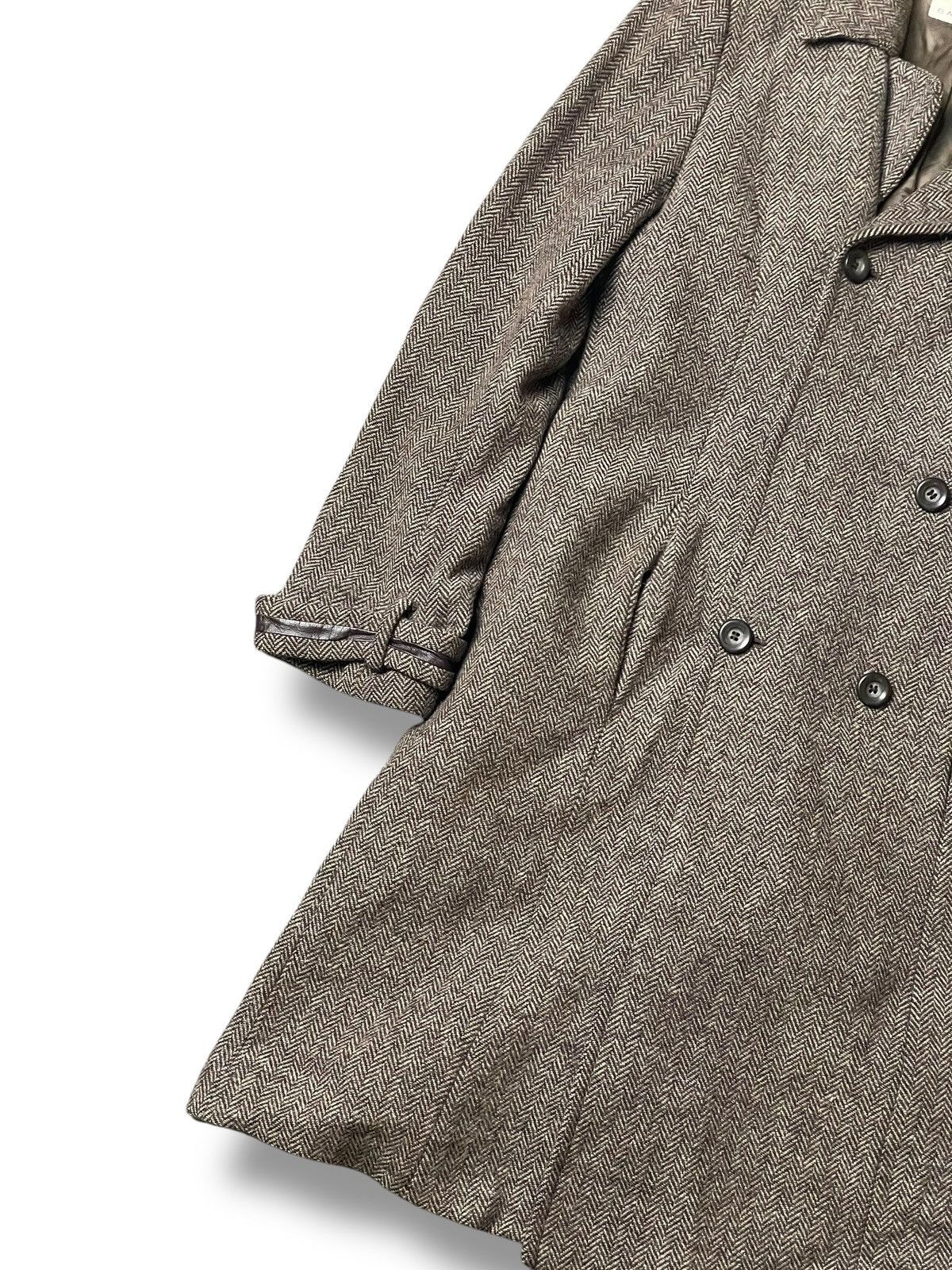 Balenciaga × Designer × Vintage BALENCIAGA Double Breasted Long Tweed Coat (104) Size US XXS / EU 40 - 4 Thumbnail