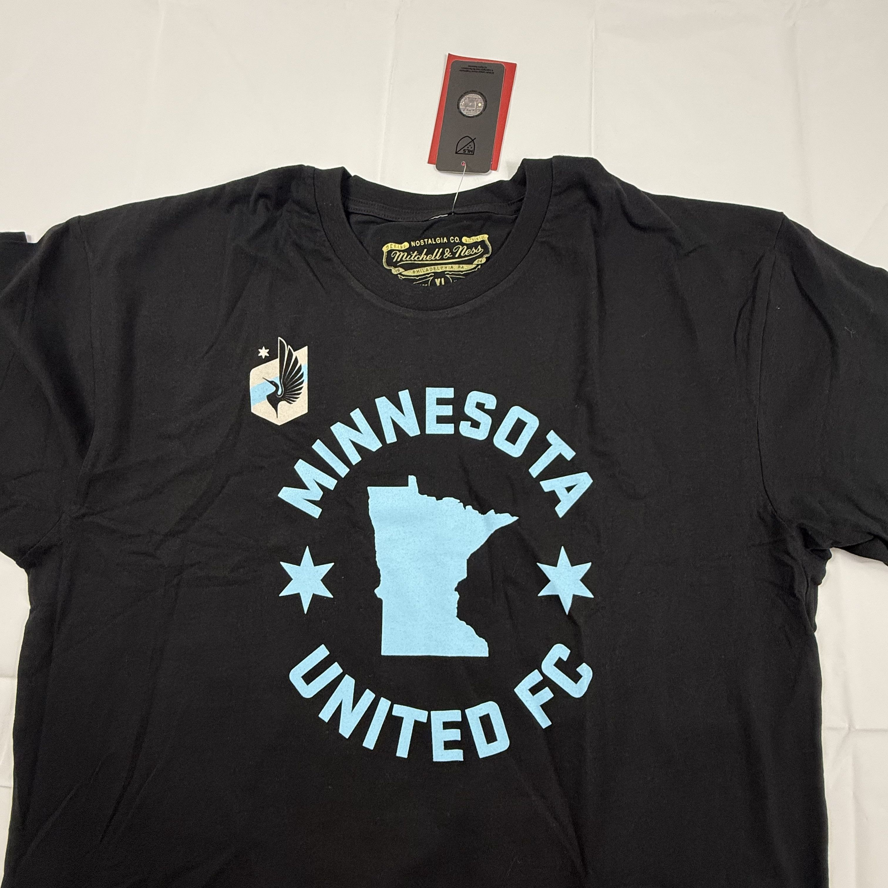Mitchell & Ness Mitchell & Ness Minnesota United FC MLS Graphic T-Shirt Size US XL / EU 56 / 4 - 3 Thumbnail