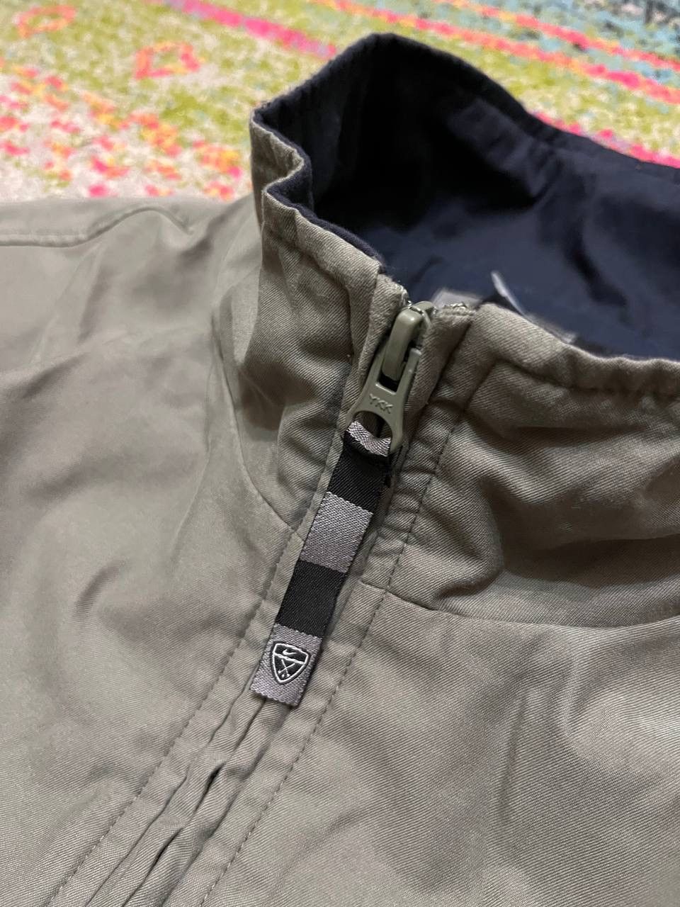 Nike Vintage Nike Nylon Quarter Zip Boxy Jacket L Size US L / EU 52-54 / 3 - 5 Thumbnail