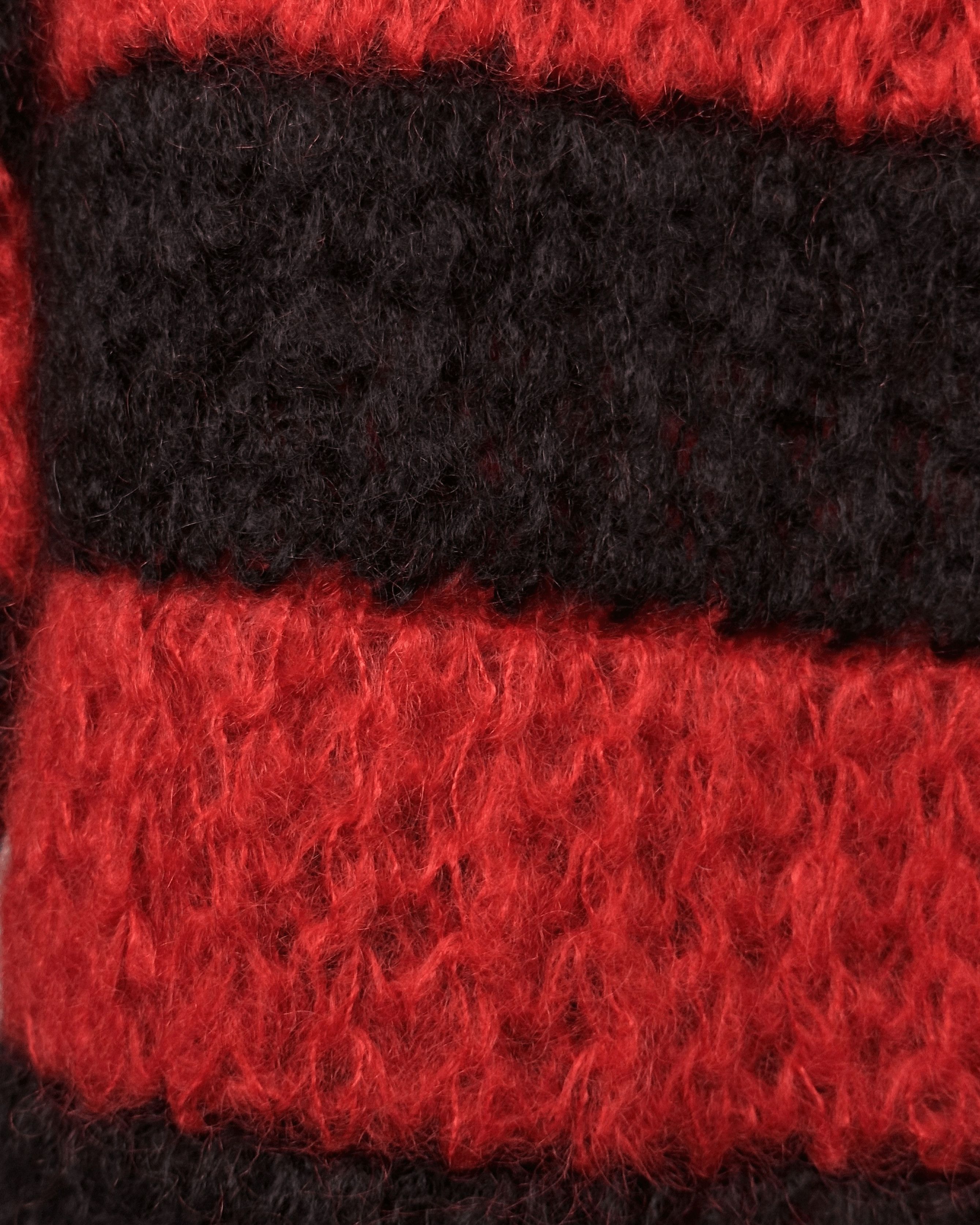 Hedi Slimane × Saint Laurent Paris Saint Laurent Paris Striped Mohair Knitted Sweater Size US L / EU 52-54 / 3 - 5 Thumbnail