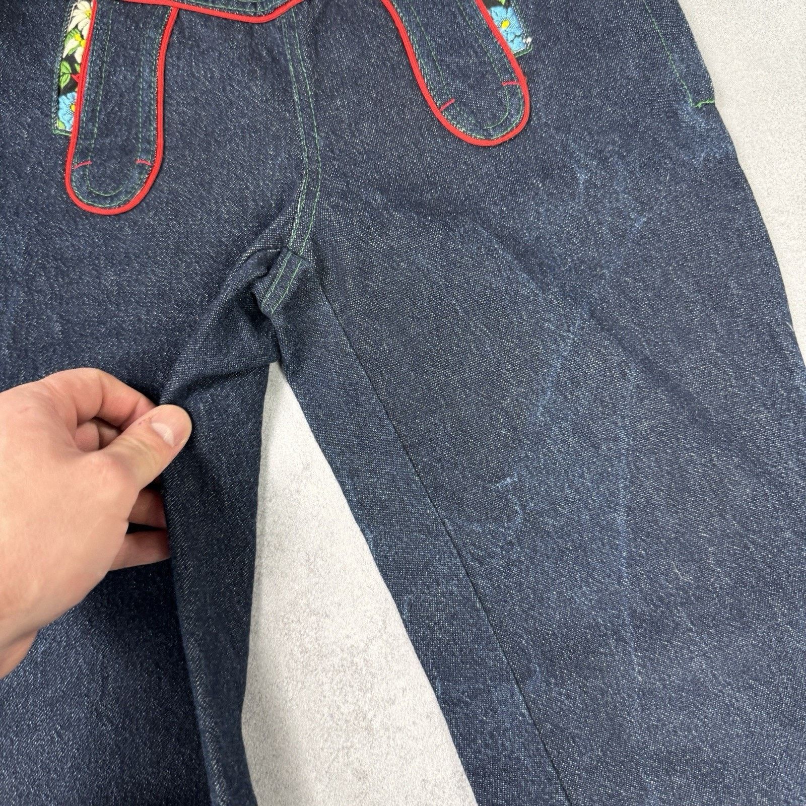 Dolce & Gabbana D&G Dolce & Gabbana Rare Bavarian German Style Jeans 24/38 Size 24" / US 00 / IT 34 - 7 Thumbnail