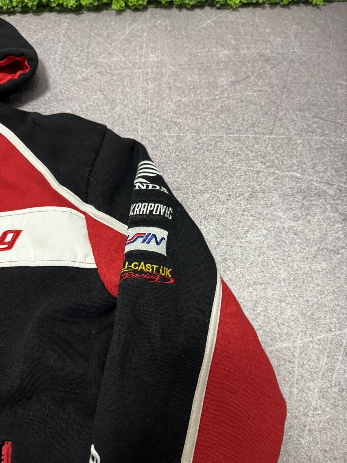 Honda Honda Racing Full Zip Vintage Hoodie Size US S / EU 44-46 / 1 - 6 Thumbnail