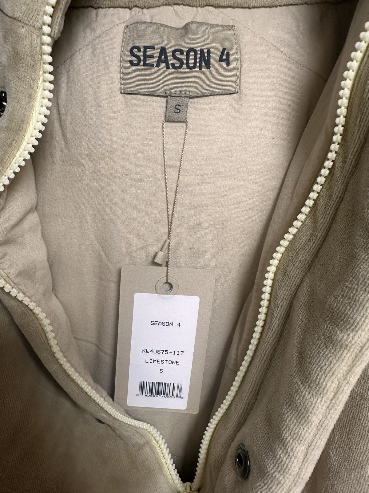 Yeezy YEEZY SEASON 4 velvet puffer jacket Size US S / EU 44-46 / 1 - 3 Thumbnail