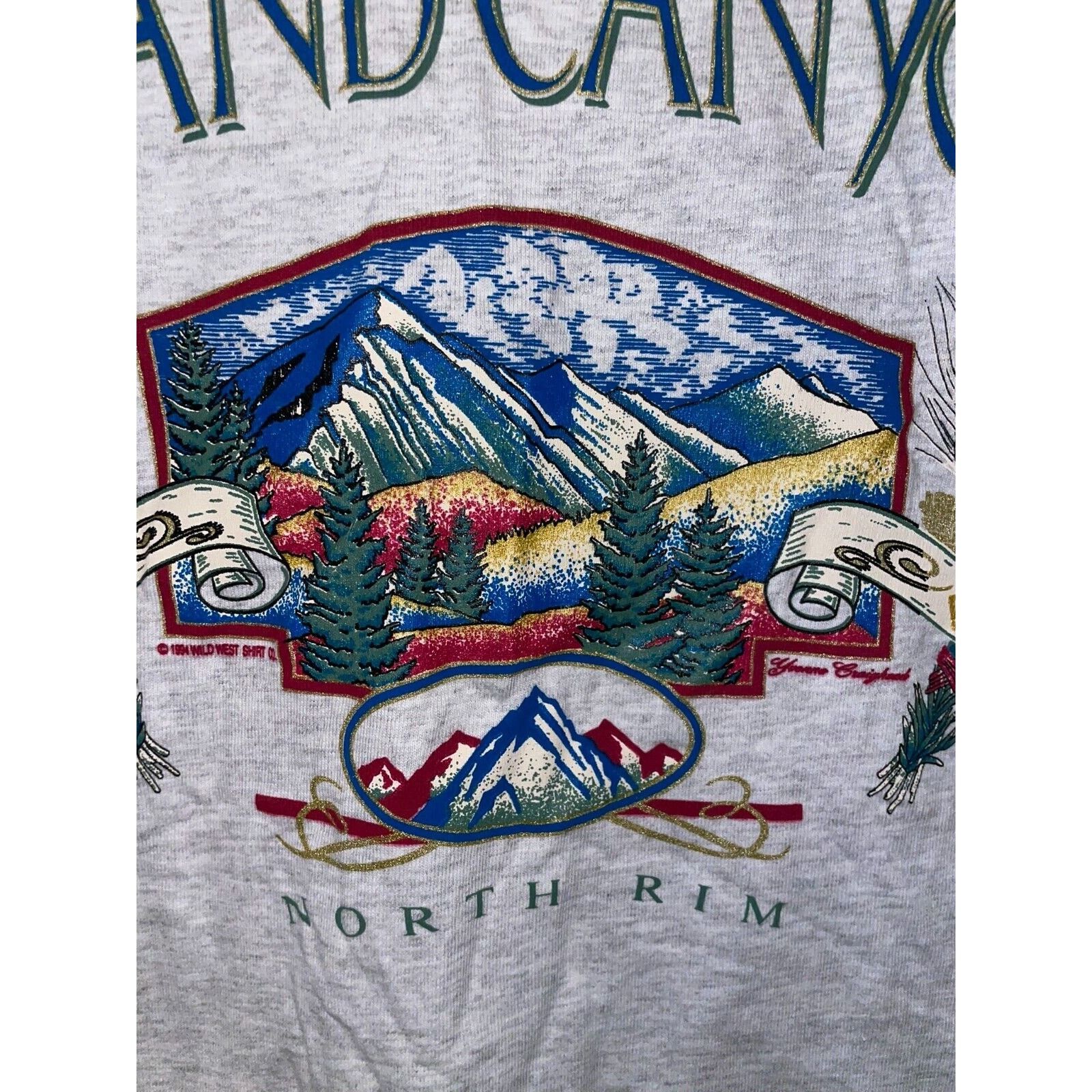 Signal Sport Vintage Test Print Long Sleeve Shirt Nature Tee Grand Canyon Size US L / EU 52-54 / 3 - 2 Thumbnail