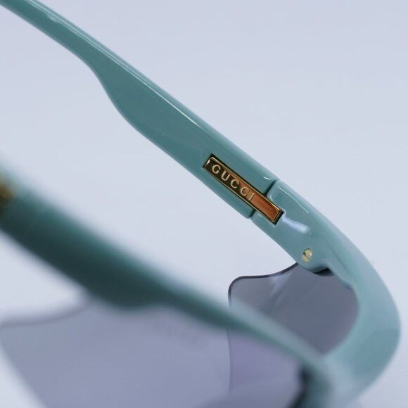 Gucci 🕶️ New Gucci GG1774S 005 Sunglasses - Shiny Mineral Green Size ONE SIZE - 6 Thumbnail