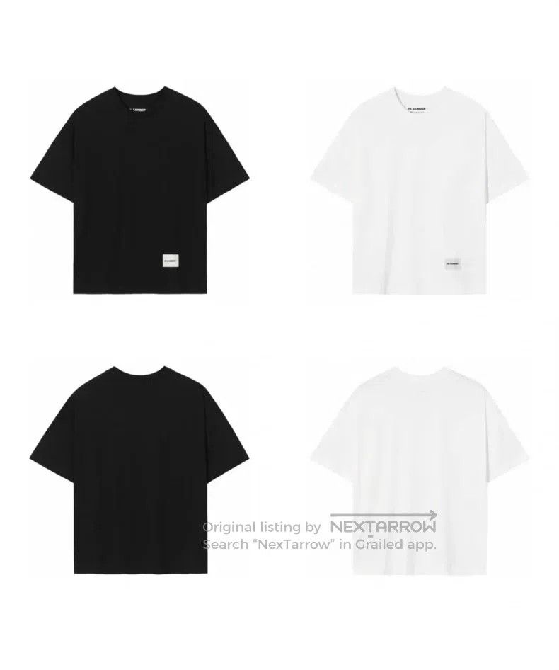 Jil Sander Jil Sander Classic round neck and short sleeves Size US XL / EU 56 / 4 - 1 Thumbnail