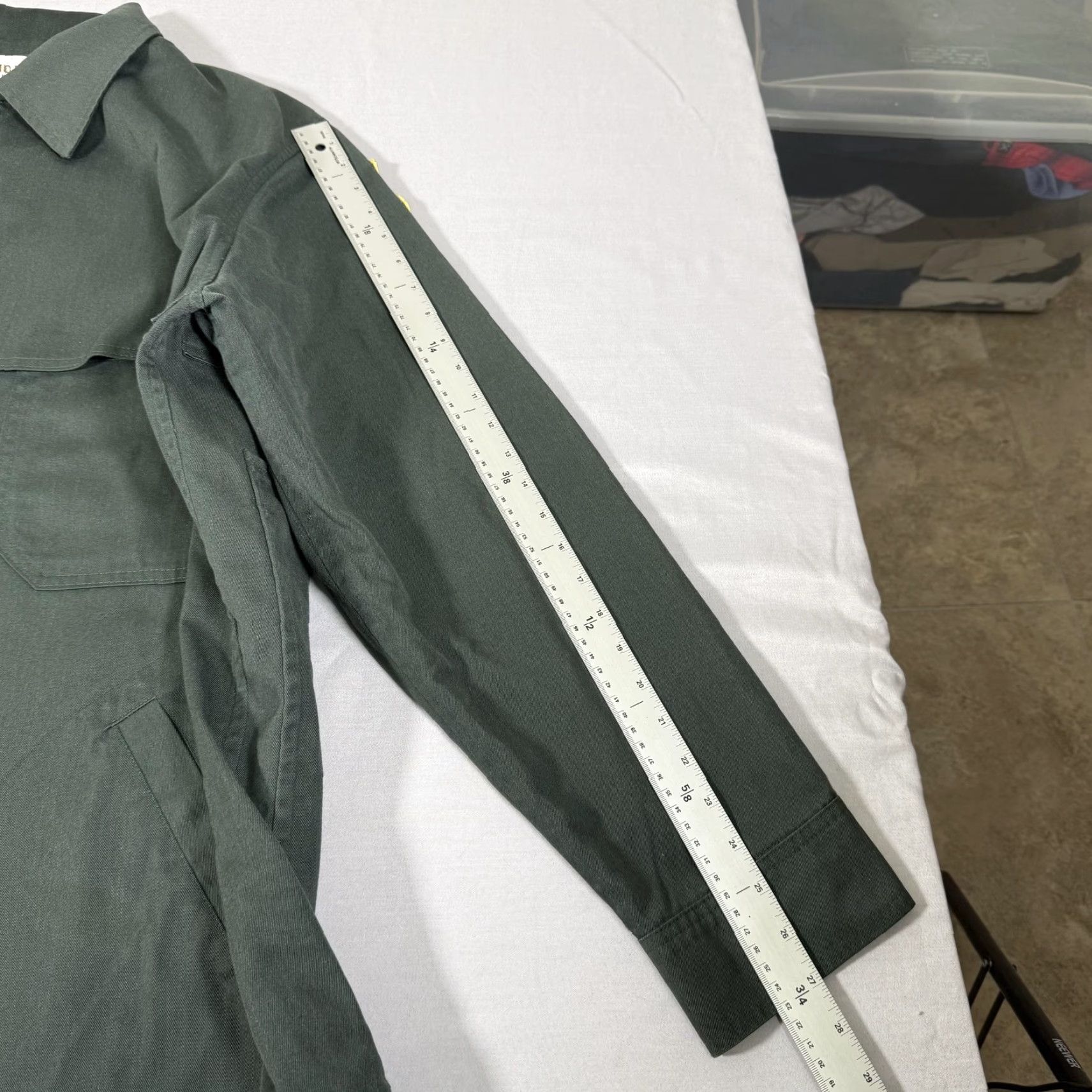 Vintage VINTAGE Bemidji Woolen Mills Jacket 50 Long Green Forest Service Uniform Mackinaw Mens Size US M / EU 48-50 / 2 - 7 Thumbnail