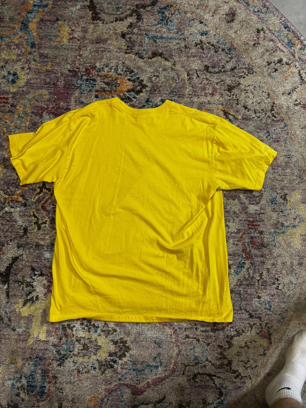 Supreme Supreme Yellow Pound Tee Size US XL / EU 56 / 4 - 3 Thumbnail