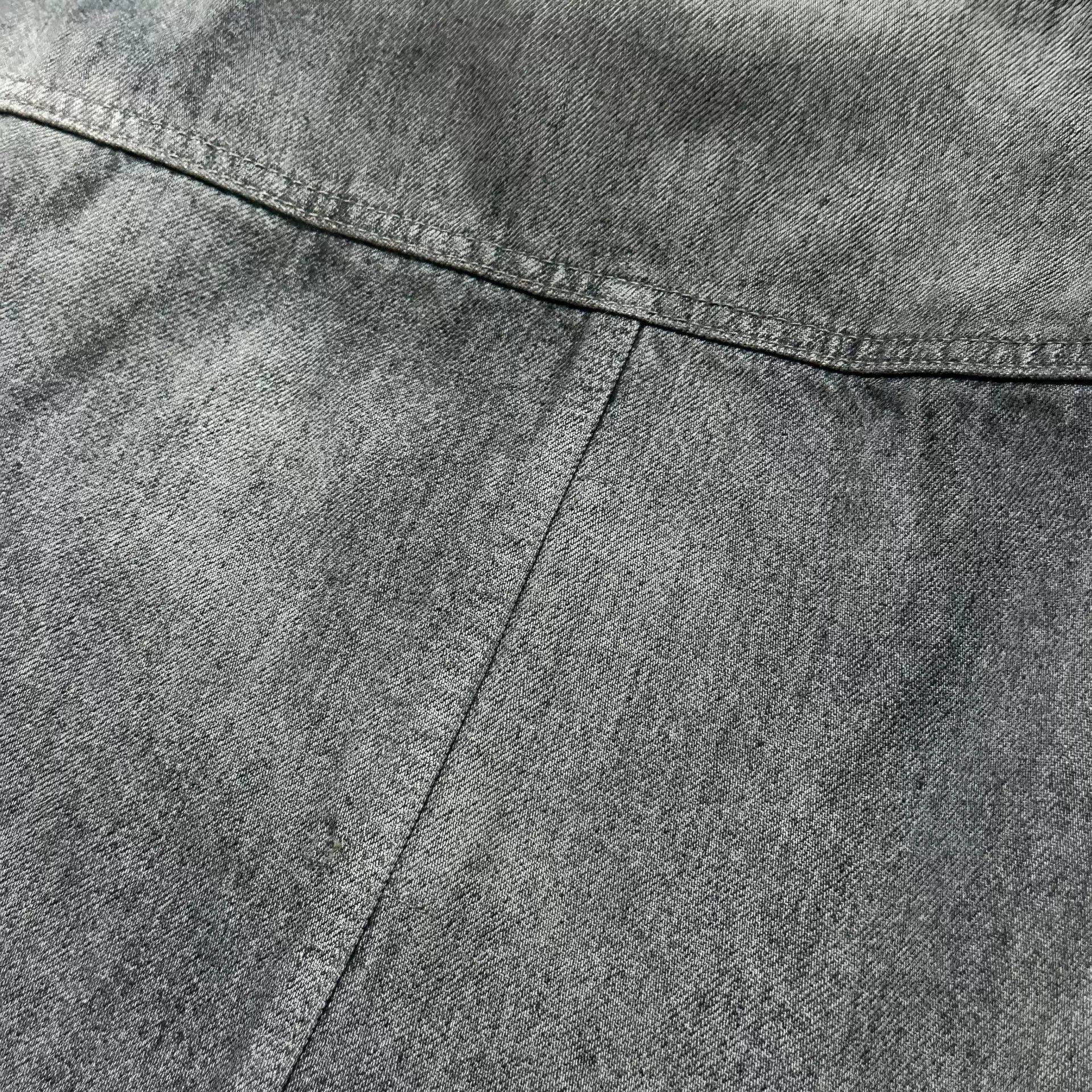 Rick Owens Rick Owens DRKSHDW 24SS Washed to Make Old Lapel Single-bre Size US M / EU 48-50 / 2 - 7 Thumbnail