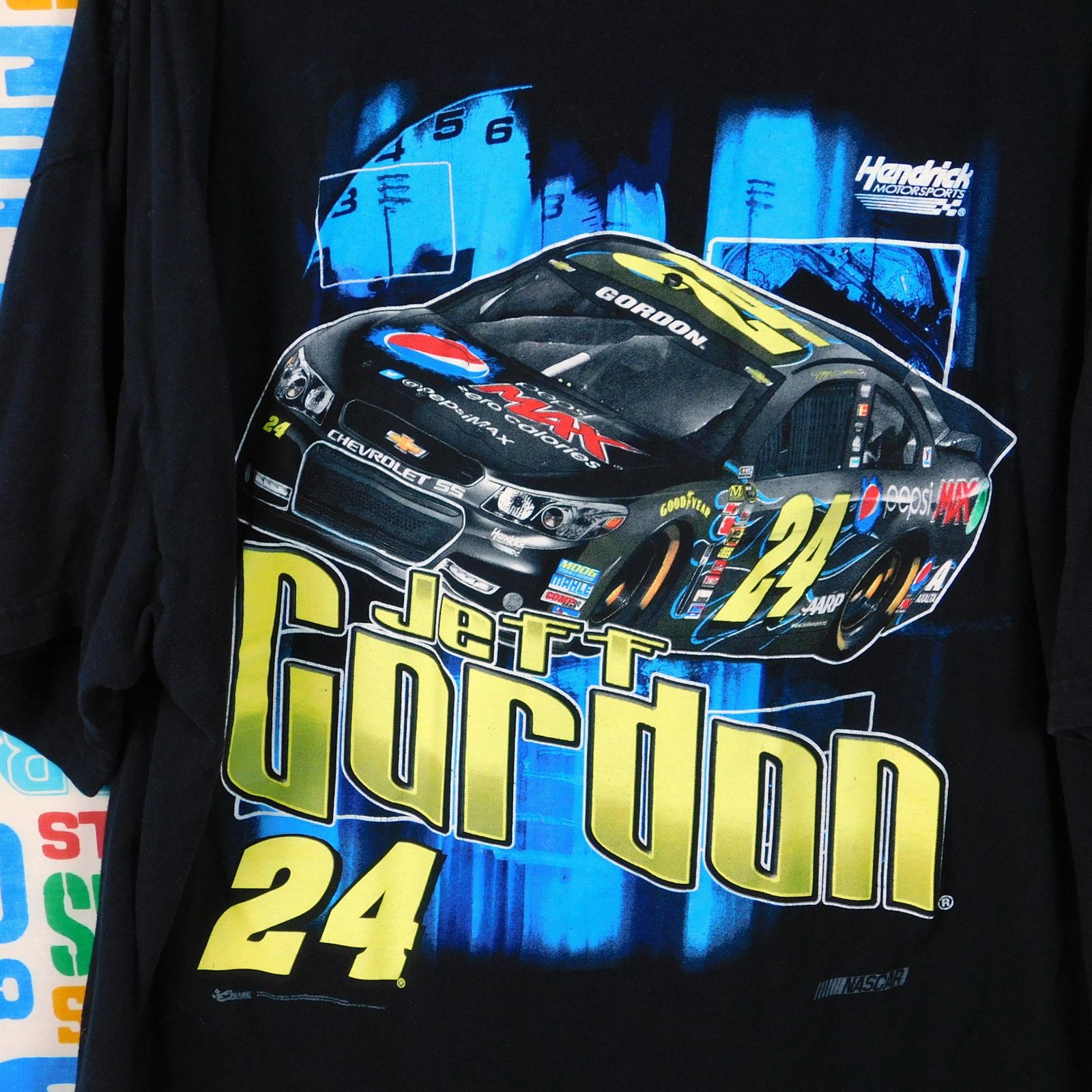 Chase Authentics Jeff Gordon Pespsi Max T Shirt Size XL Double Sided Graphics Size US XL / EU 56 / 4 - 5 Thumbnail