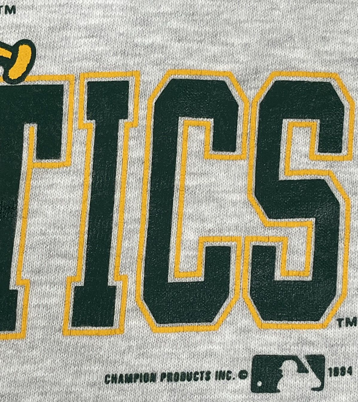 MLB 90s Vintage Oakland Athletics tee Size US L / EU 52-54 / 3 - 3 Thumbnail