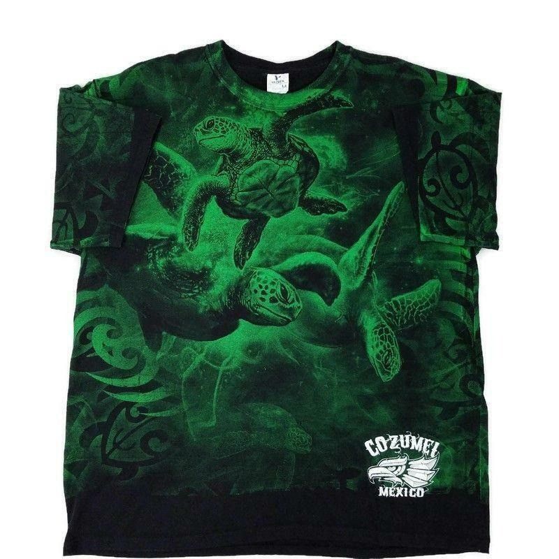 Other Sea Turtles Cozumel Mexico T Shirt Size XL Vintage 90s Size US XL / EU 56 / 4 - 6 Thumbnail
