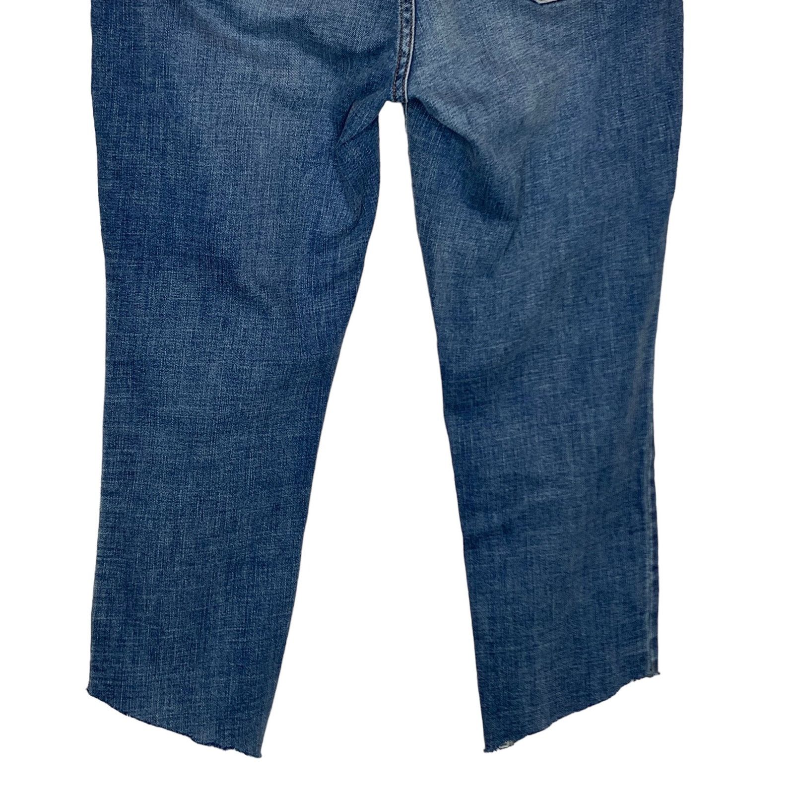Frye FRYE Jeans Cropped Ankle Raw Hem SZ 8 Size 30" / US 8 / IT 44 - 15 Thumbnail