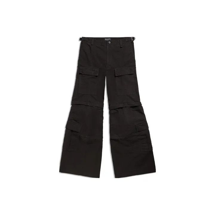 Balenciaga Balenciaga FW23 Relaxed Flared Cargo Pants 0079 Size US 26 / EU 42 - 1 Thumbnail