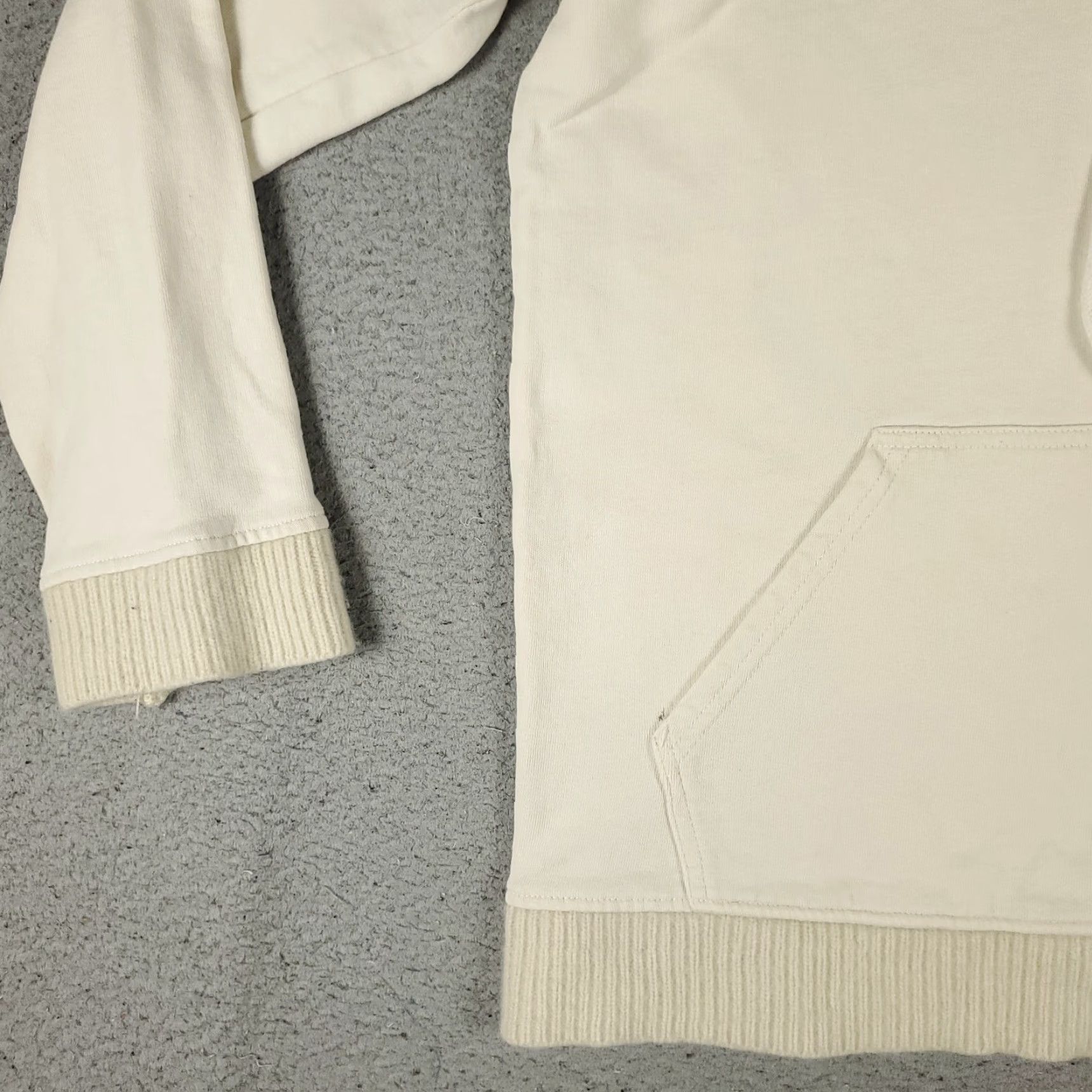 Allsaints Allsaints Hoodie Womens Size Small Beige Pullover Sweatshirt Mock Neck Logo Knit Regular Size S / US 4 / IT 40 - 3 Thumbnail