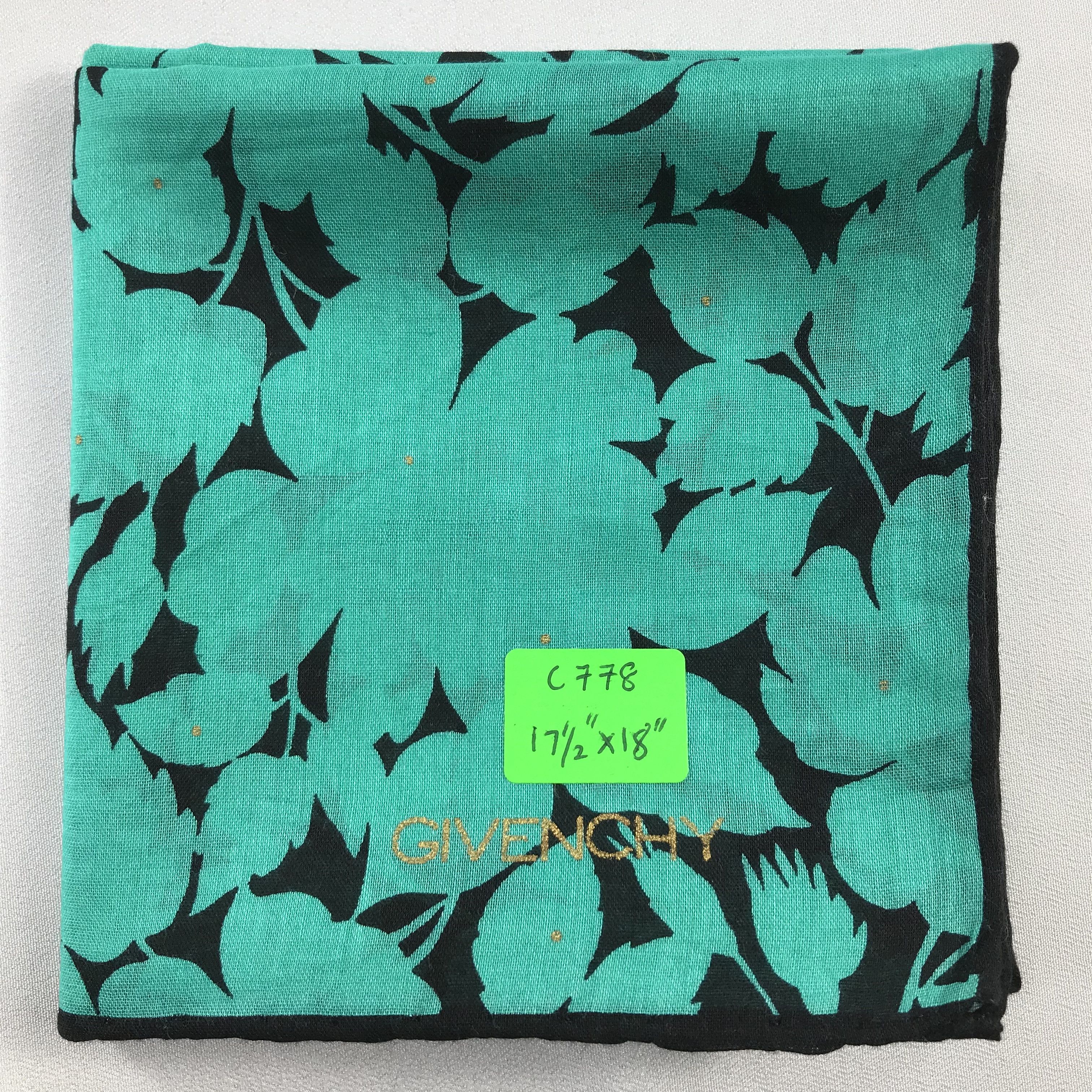 Vintage GivenCHY Handkerchief / Bandana / Neckerchief C778 Size ONE SIZE - 7 Thumbnail