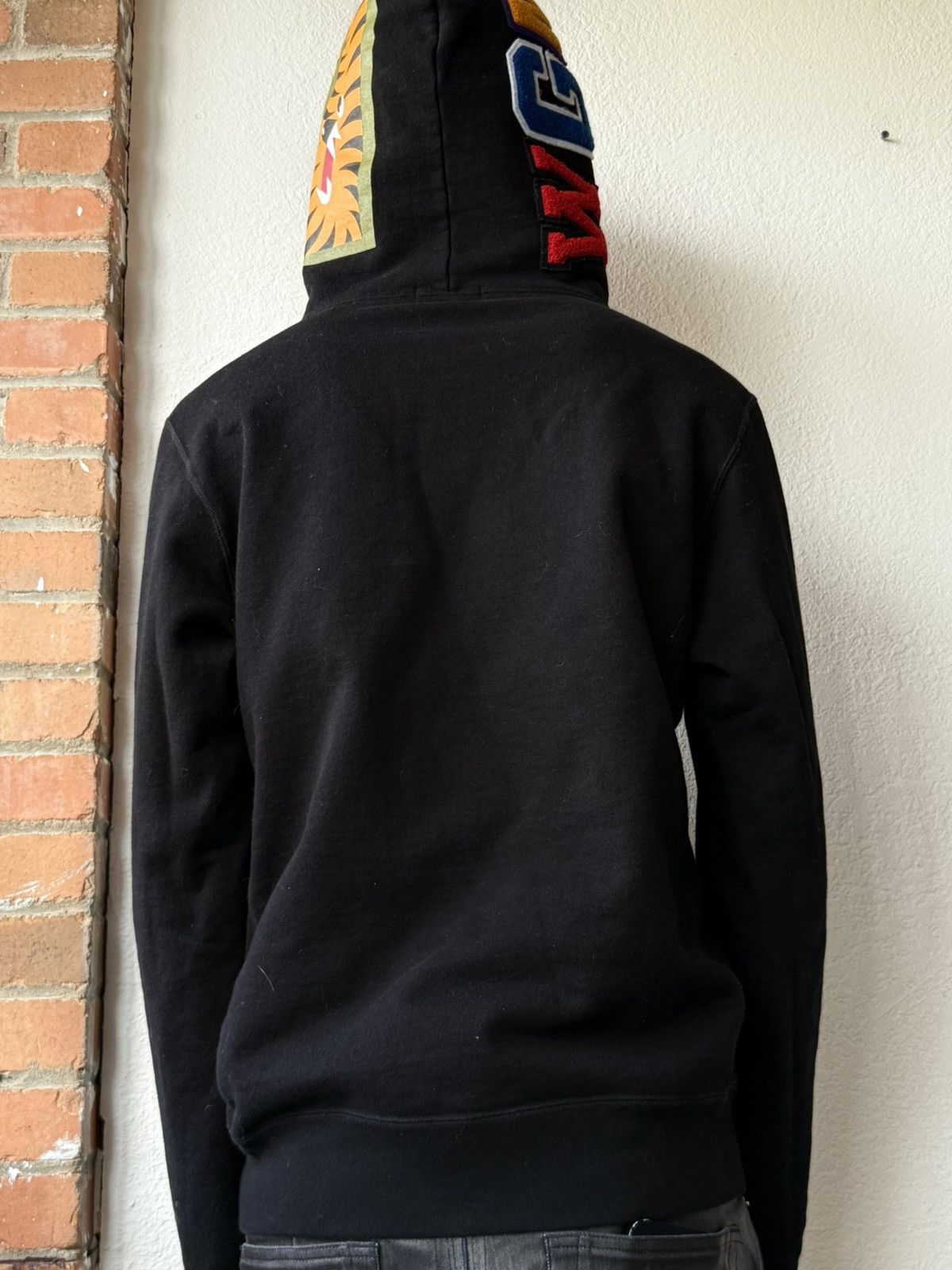 Bape Bape Shark Hood Pull Over Hoodie Size US L / EU 52-54 / 3 - 2 Thumbnail