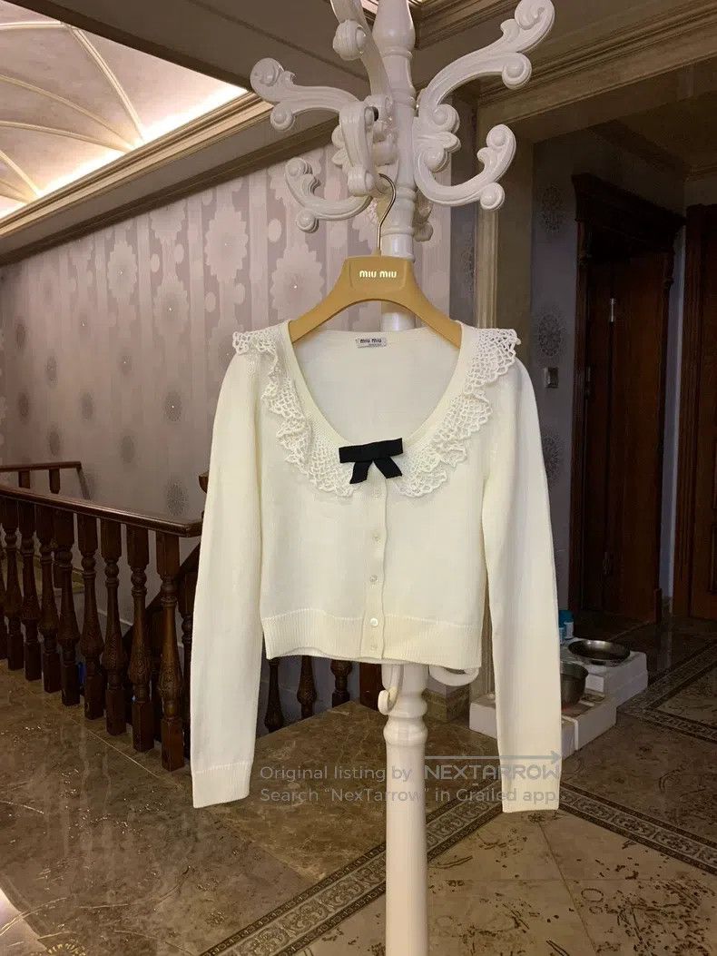 Miu Miu Miu Miu 36 Knitted coat Size S / US 4 / IT 40 - 1 Thumbnail