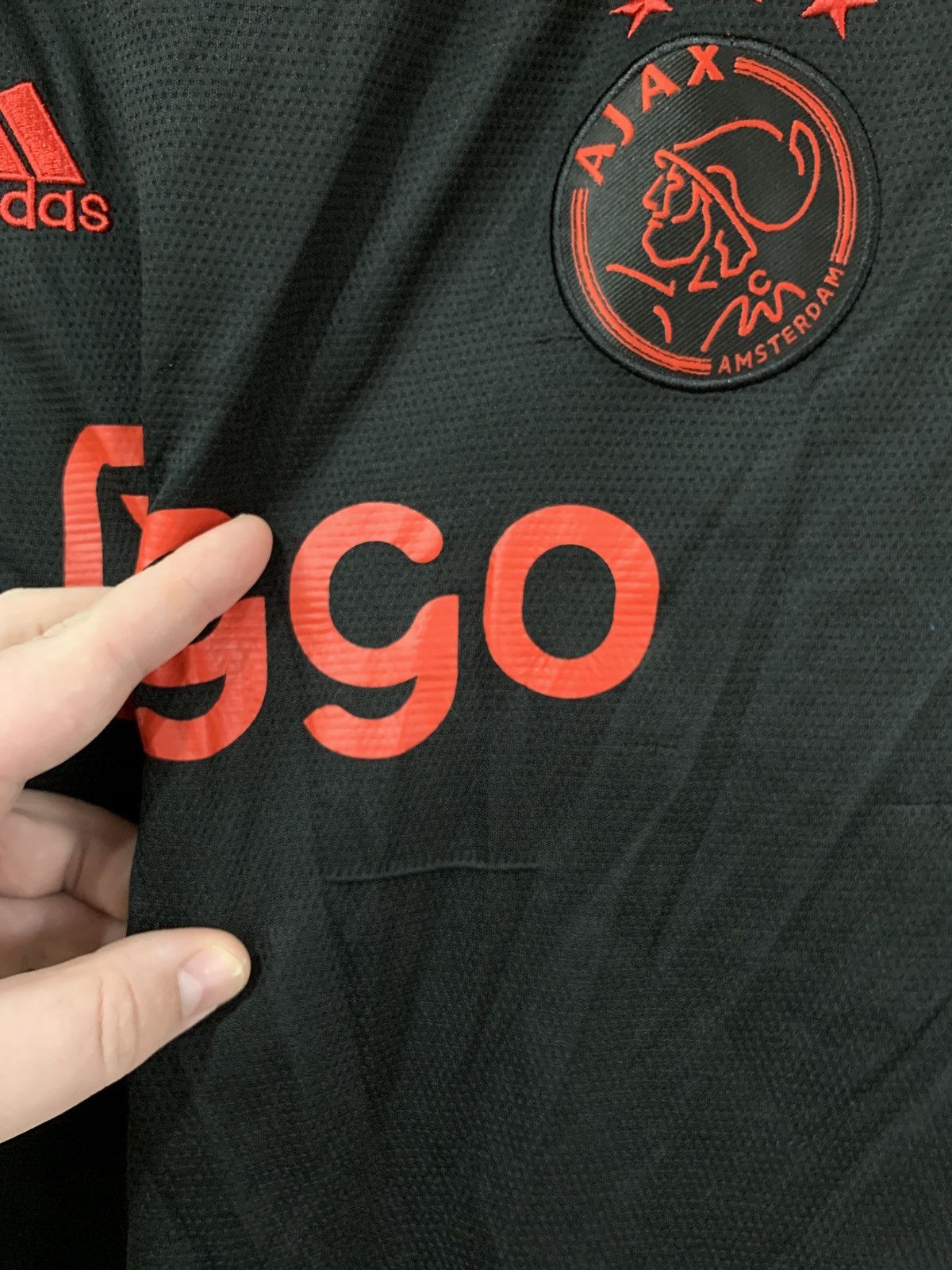 Adidas Ajax Amsterdam Football Shirt Bob Marley Soccer Jersey Sz M Size US M / EU 48-50 / 2 - 6 Thumbnail