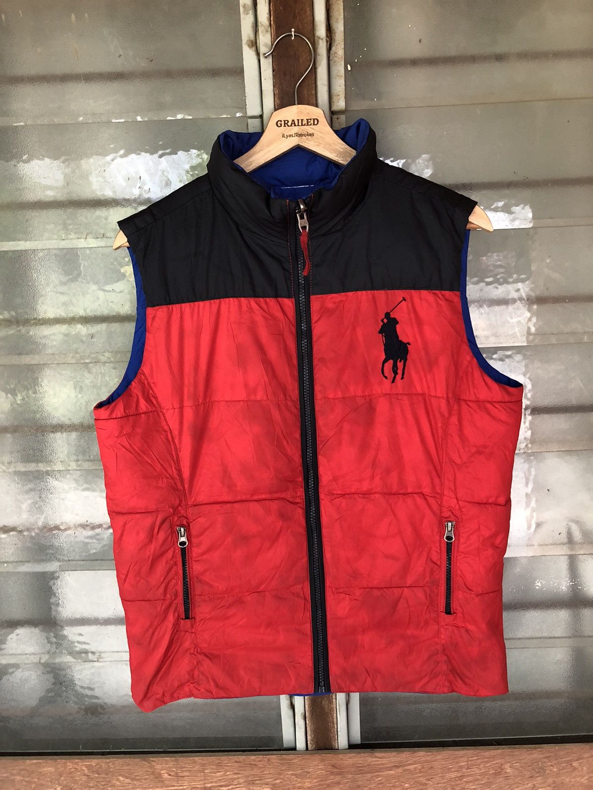 Ralph Lauren Ralph Lauren by Polo Ralph Lauren Elmwood Reversible Vest Size US L / EU 52-54 / 3 - 3 Thumbnail
