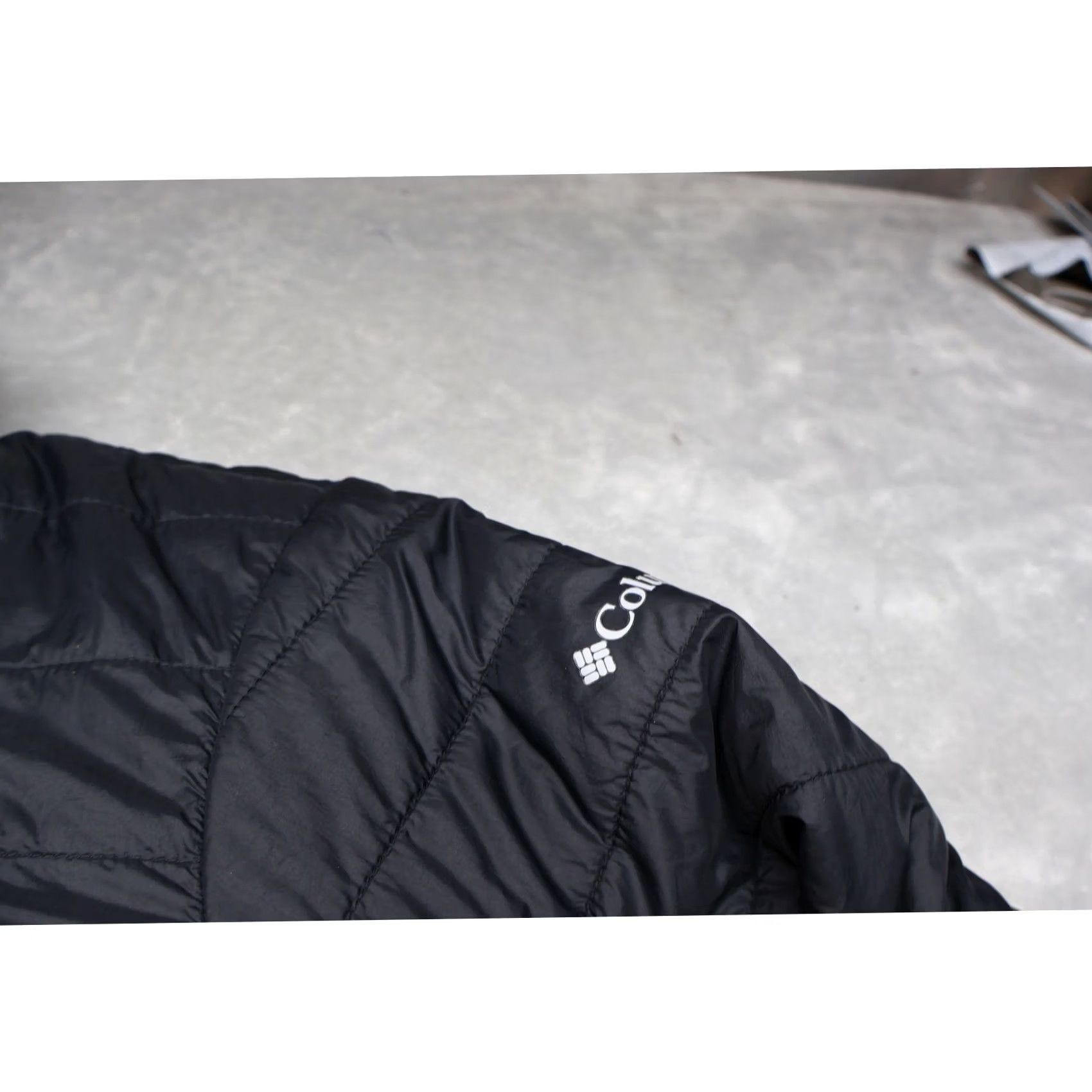 Vintage Columbia Jacket Womens Small Black Omni Heat Insulated Puffer Full Zip Size S / US 4 / IT 40 - 3 Thumbnail