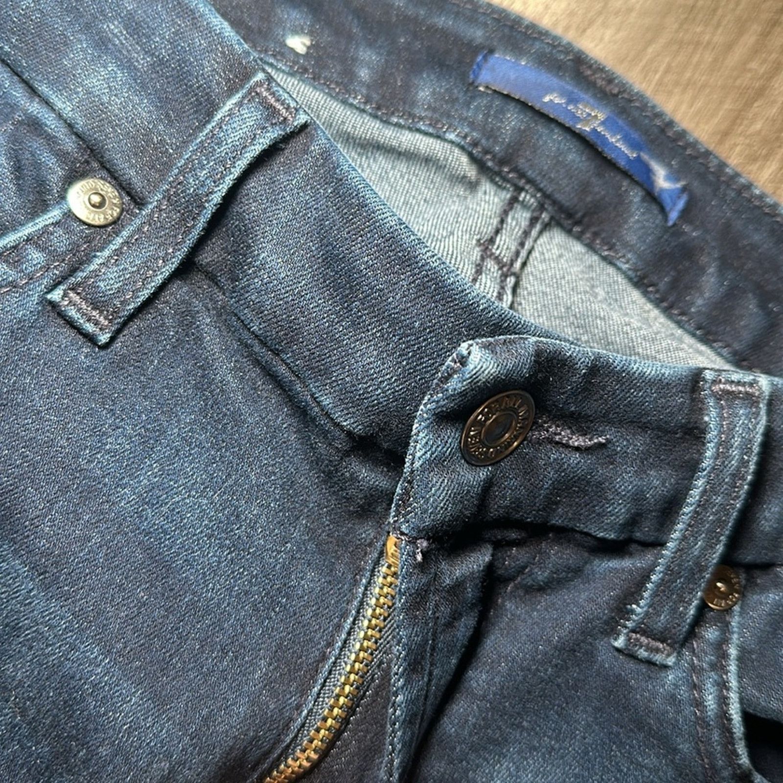 7 For All Mankind 7 For All Mankind Kimmie Straight Jeans - 28 Size 28" / US 6 / IT 42 - 6 Thumbnail