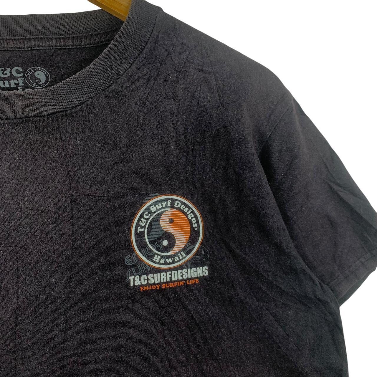Vintage Vintage T&C SURF DESIGNS Hawaii Surfing Live Tee Shirt Size US M / EU 48-50 / 2 - 5 Thumbnail