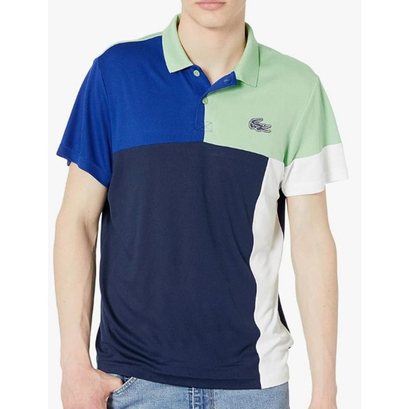 Lacoste Lacoste Short Sleeve Colorblock Ultra Dry Polo L Size US L / EU 52-54 / 3 - 1 Thumbnail