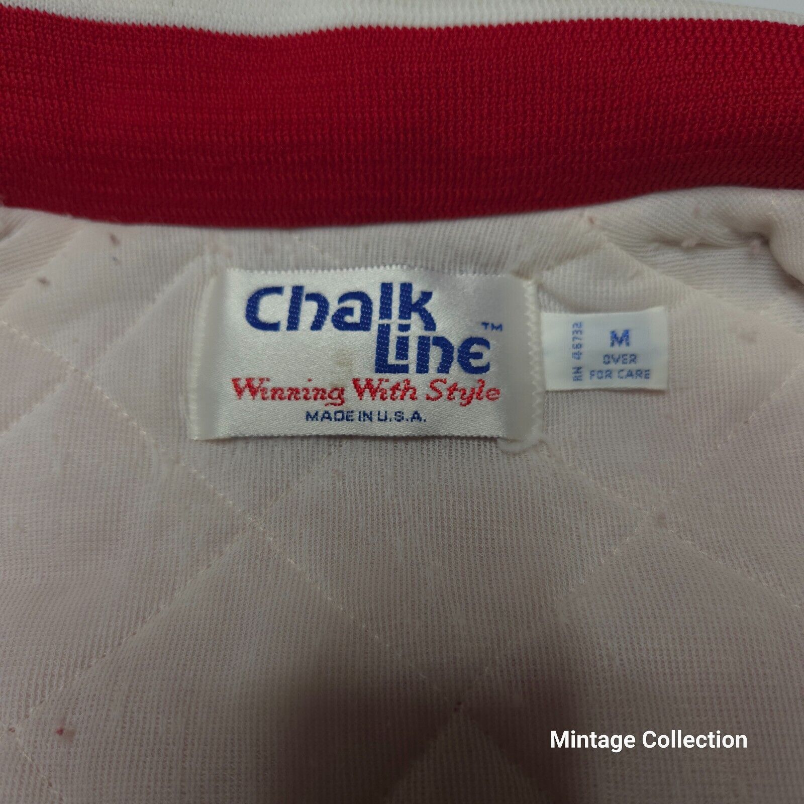 Chalk Line VINTAGE SAN FRANCISCO SF 49ERS CHALK LINE BOMBER JACKET M Size US M / EU 48-50 / 2 - 7 Thumbnail