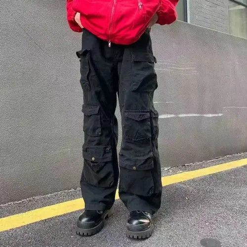 Jean Workwear Pants Black Street Size US 32 / EU 48 - 2 Thumbnail