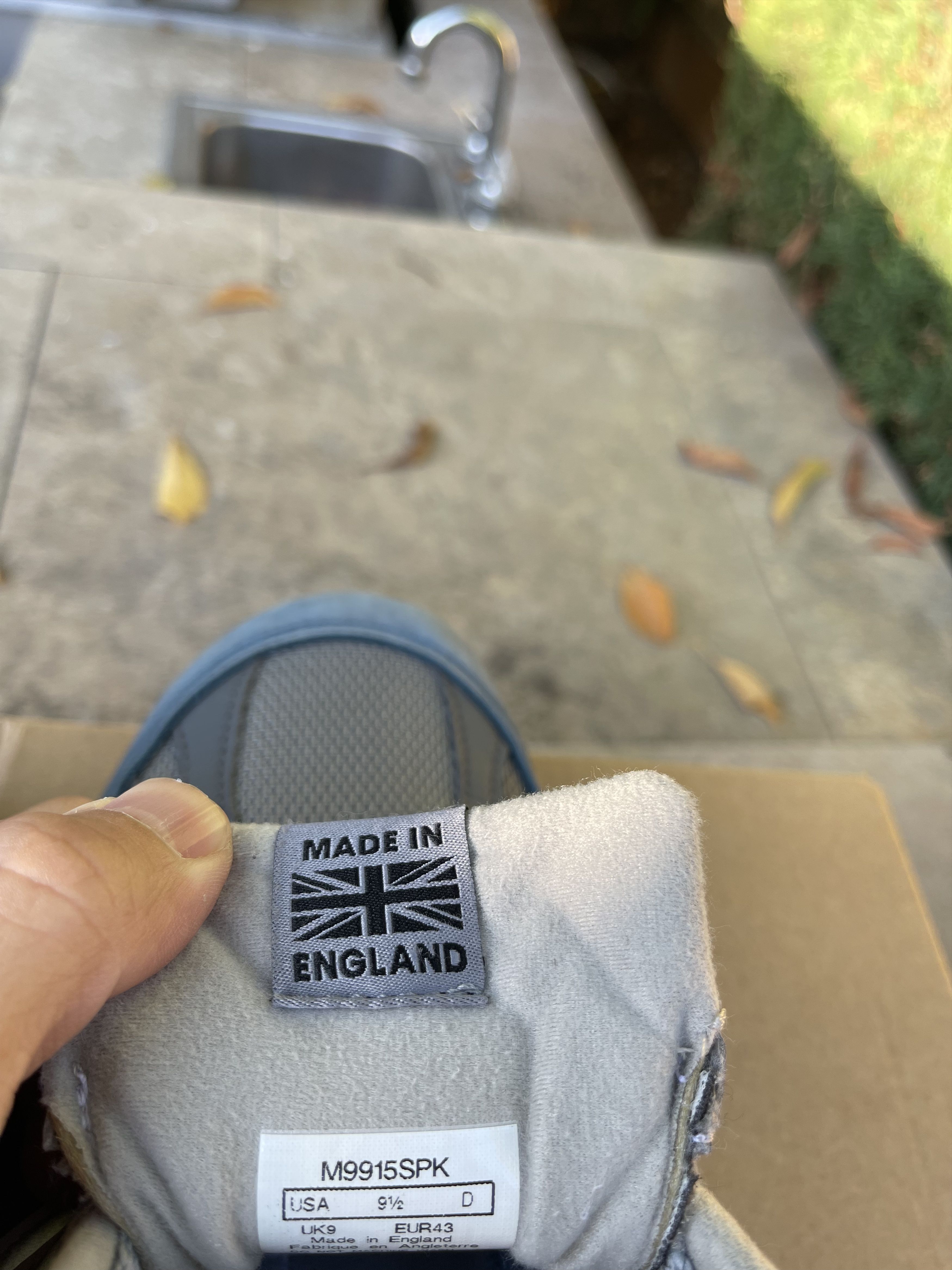 New Balance NEW BALANCE 991 - (M9915SPK) -Made In England - DEADSTOCK Size US 9.5 / EU 42-43 - 6 Thumbnail