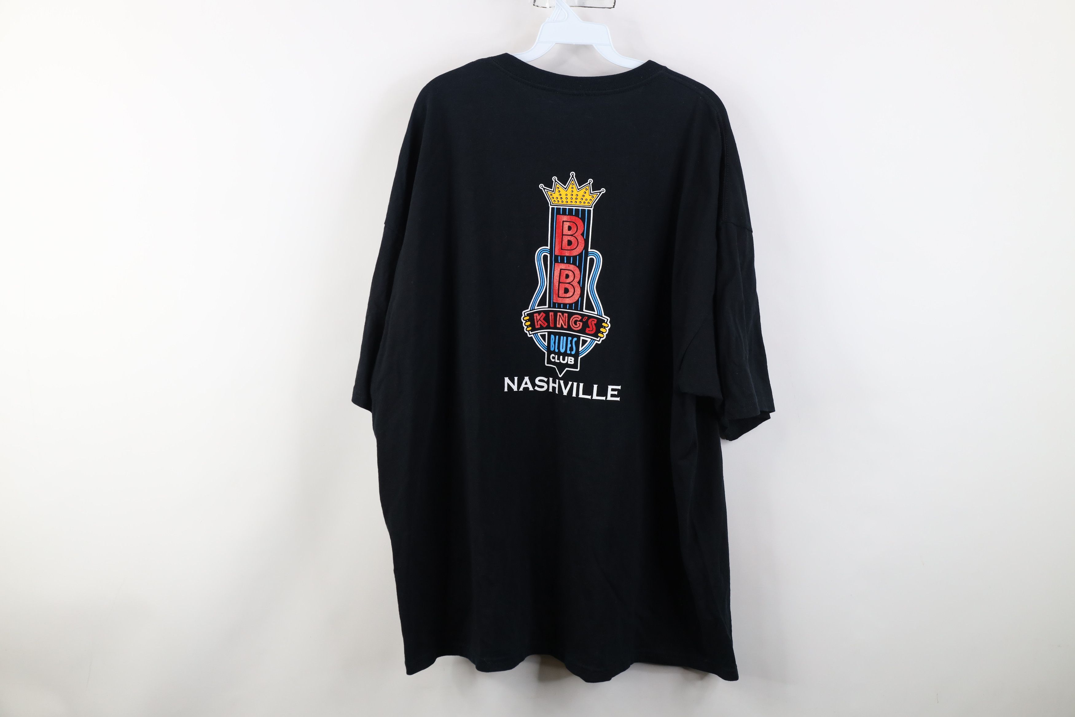 Vintage Vintage Y2K Kings Club Nashville Tennessee T-Shirt Black Size US XXL / EU 58 / 5 - 12 Thumbnail