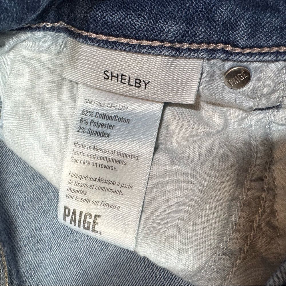 Paige PAIGE Shelby Low-Rise Crop Flared Jeans In Portrait Size 26 Size 26" / US 2 / IT 38 - 6 Thumbnail