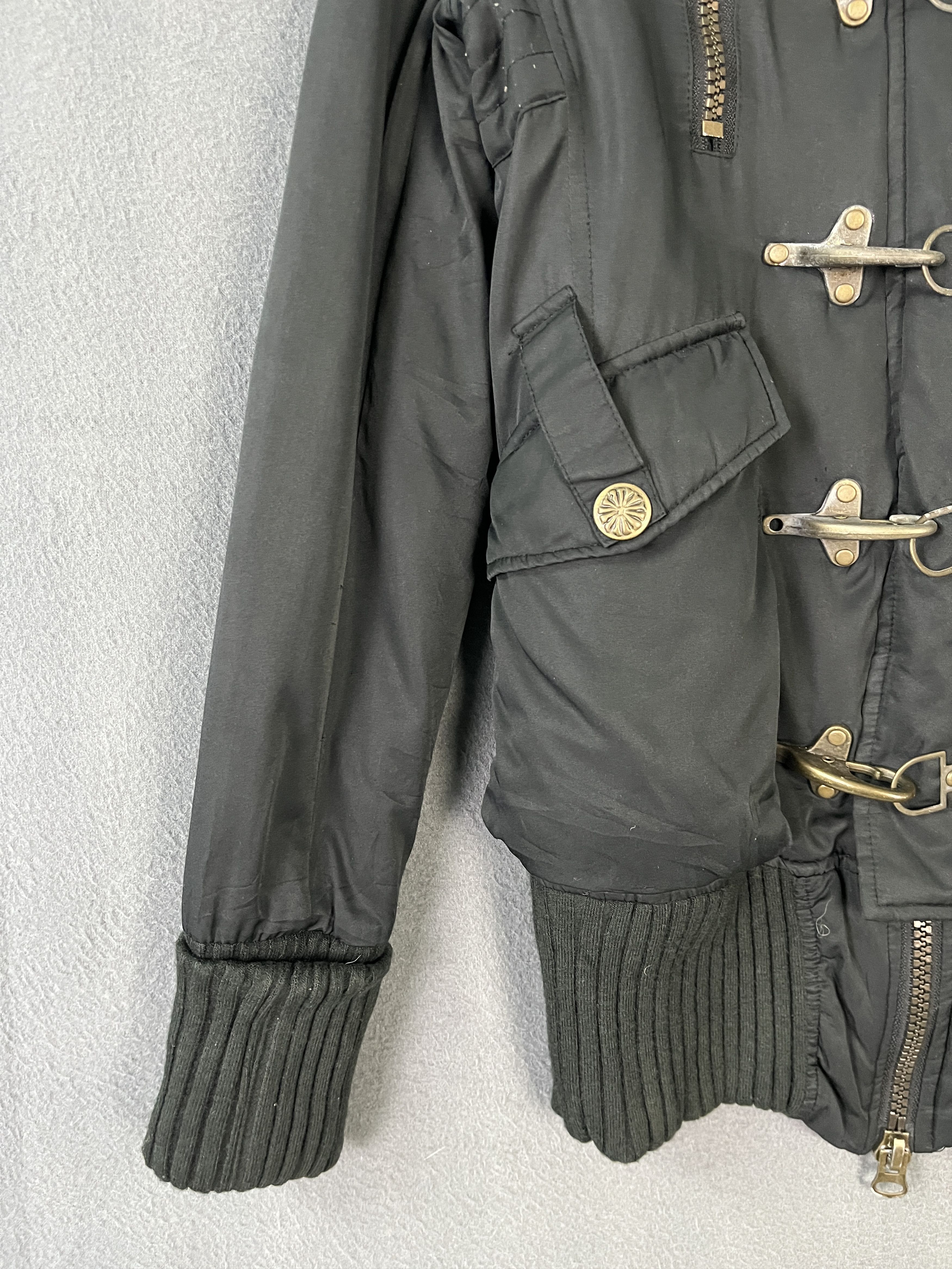 Japanese Brand Beast Racoon Fur Hooded Seditionaries Jacket Size S / US 4 / IT 40 - 4 Thumbnail