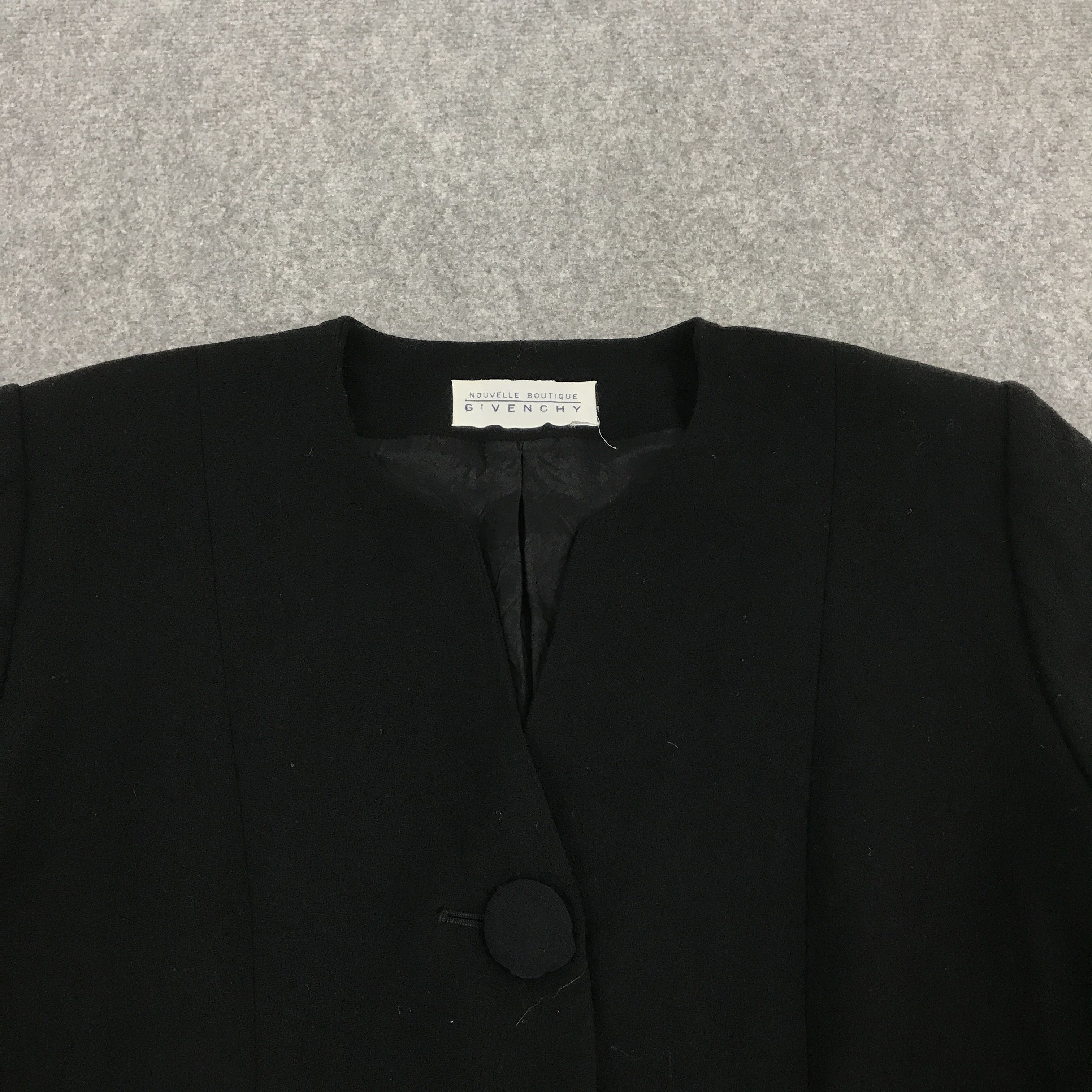 Givenchy × Japanese Brand NOUVELLE BOUTIQUE GIVENCHY WOOL BUTTON JACKET Size M / US 6-8 / IT 42-44 - 7 Thumbnail