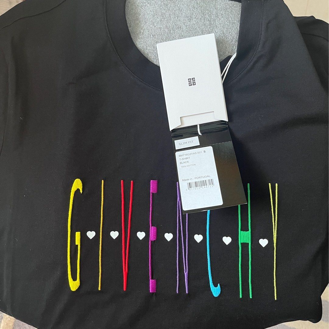 Givenchy o1loc1c0824 T-Shirt in Black Size US L / EU 52-54 / 3 - 2 Thumbnail